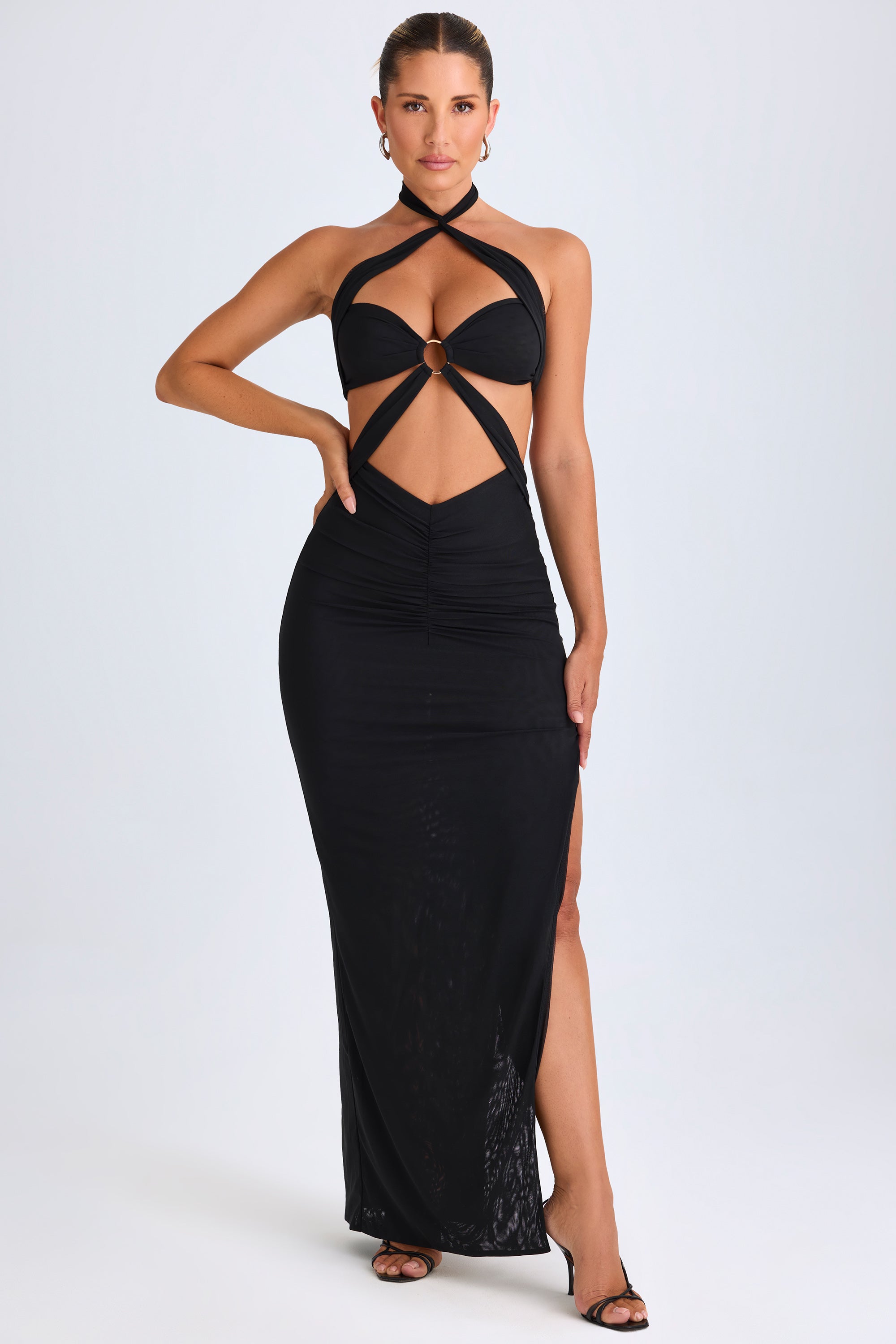 Summer Dresses Tall Girl Dresses Online Bethania Hardware Detail Cut-Out Halterneck Maxi Dress In Black Oh Polly Summer Dresses Tall Girl Dresses Online Bethania Hardware Detail Cut-Out Halterneck Maxi Dress In Black Oh Polly
