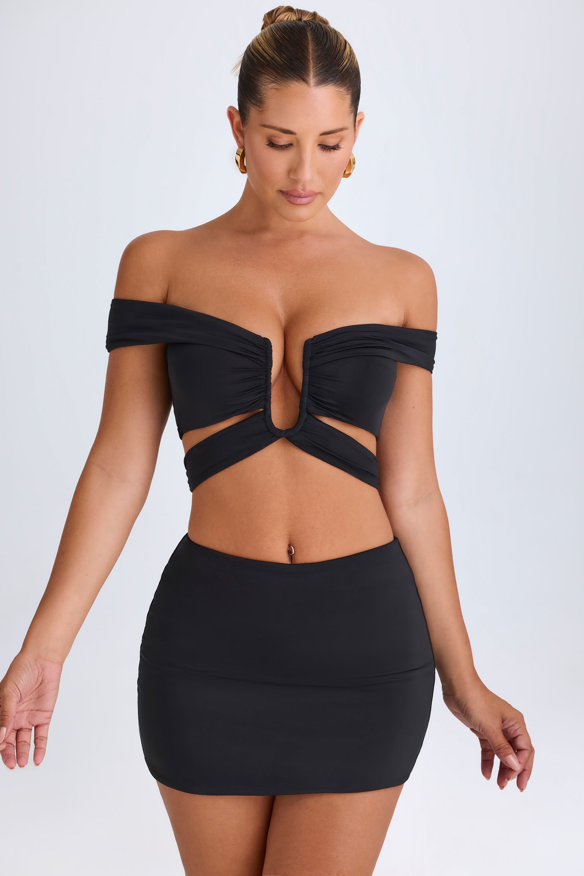 low cut off the shoulder top