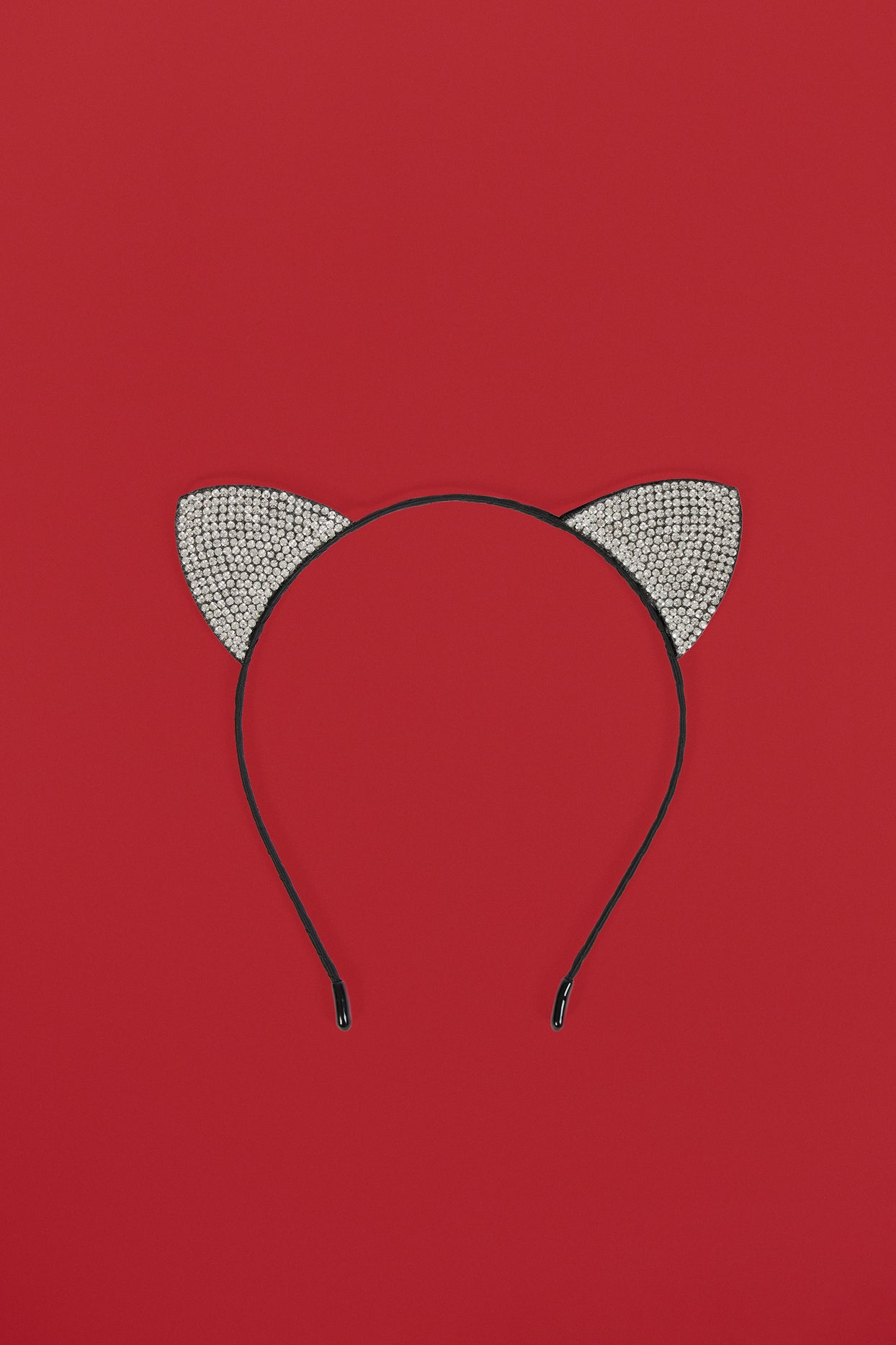 Cat Ears Headband in Black