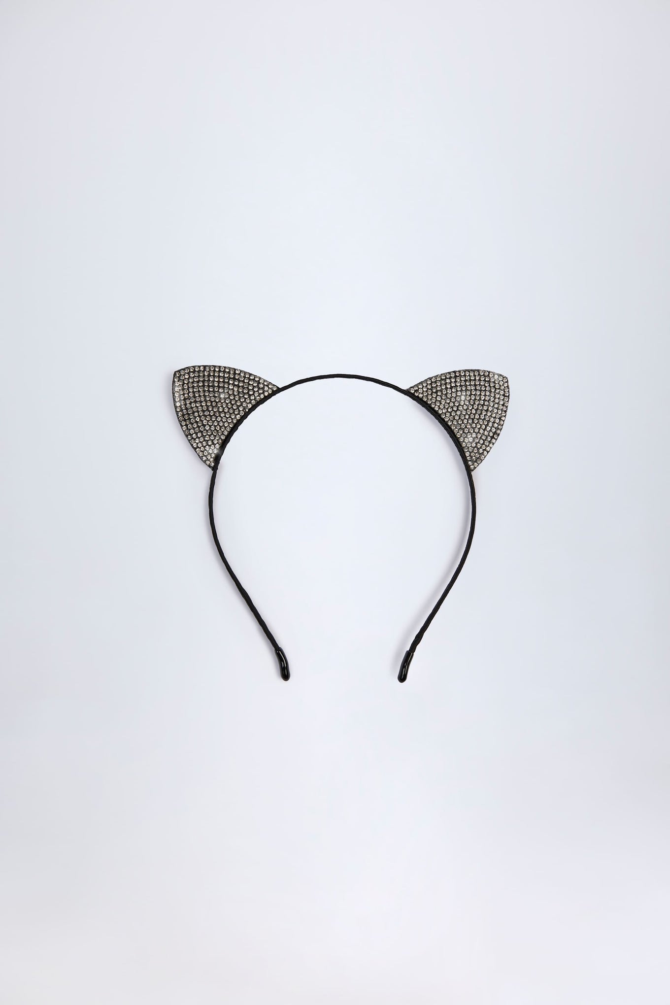 Cat Ears Headband in Black - 2