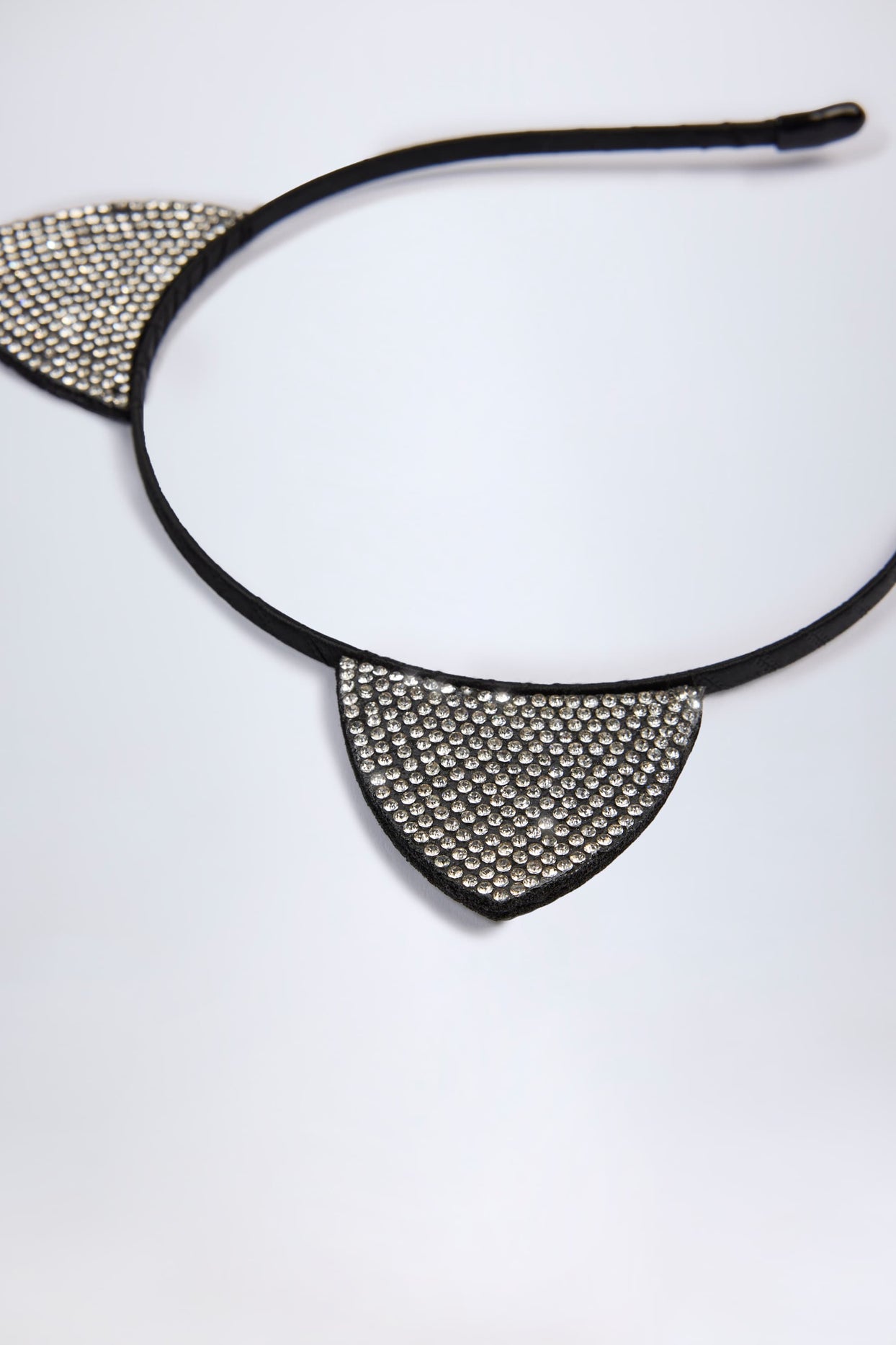 Cat Ears Headband in Black - 4