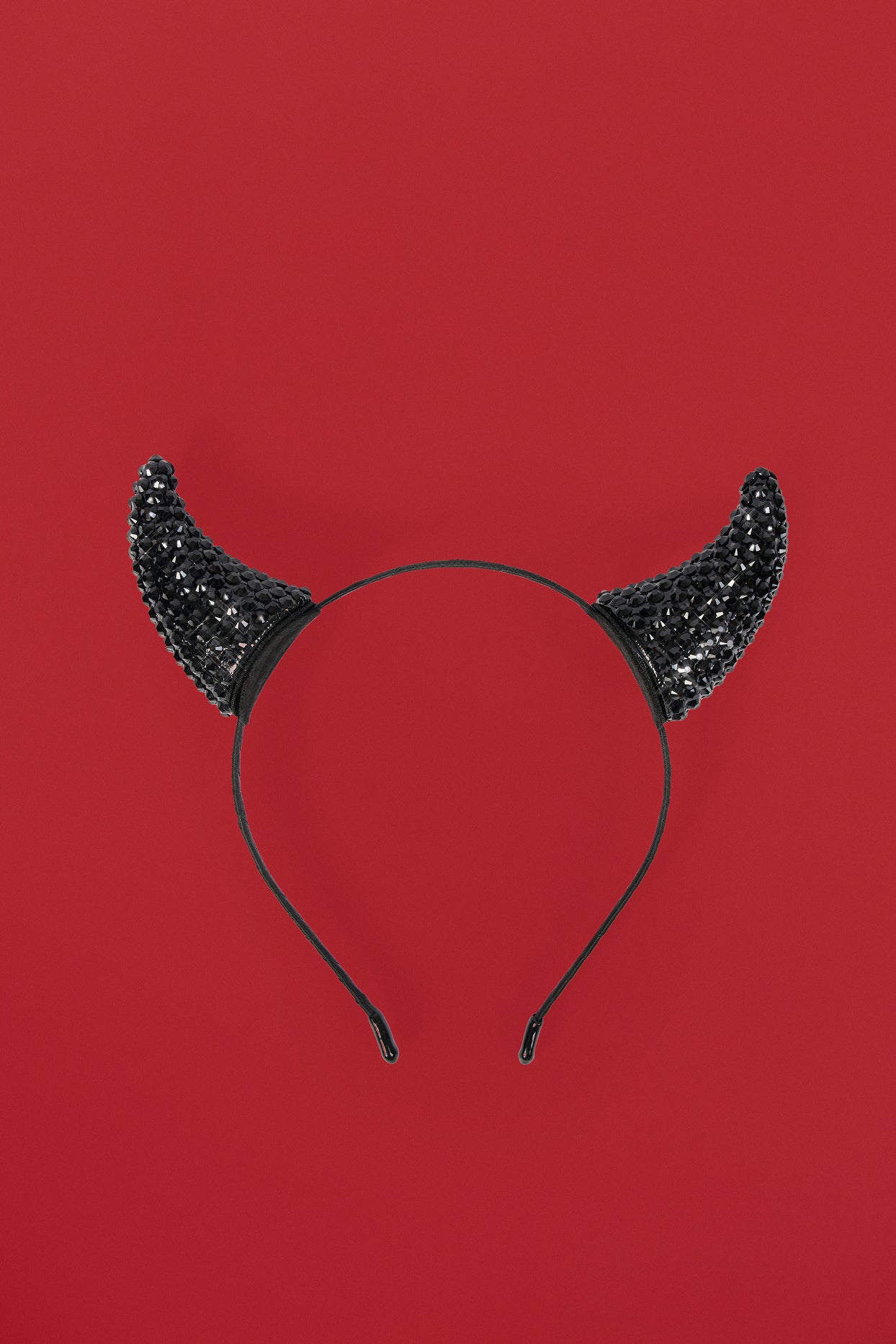 Devil Bodysuit and Headband Bundle in Black