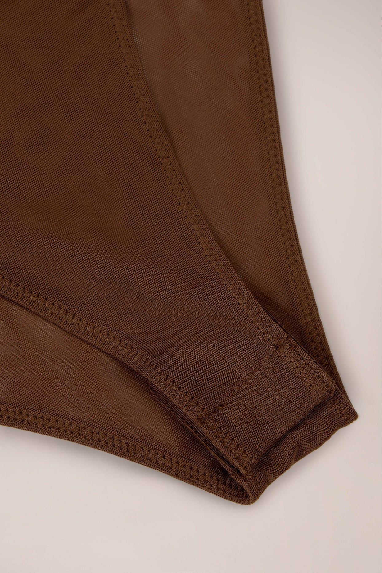 Strapless Bodysuit in Chestnut - 3