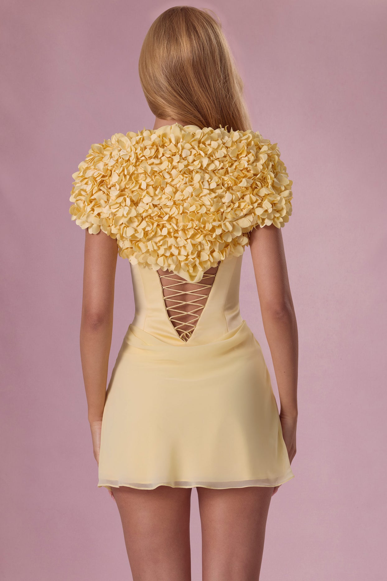 Cropped Bolero  in Butter - 2