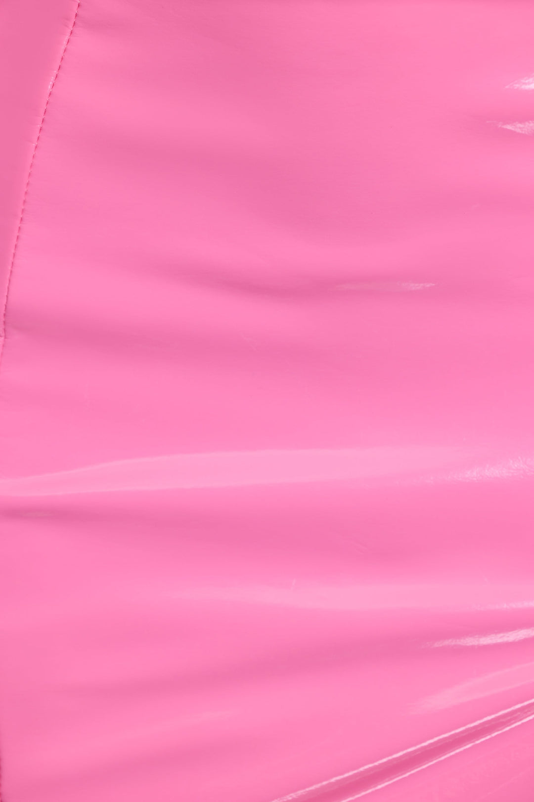 Nyx Vinyl Thigh Split Micro Mini Skirt in Pink | Oh Polly