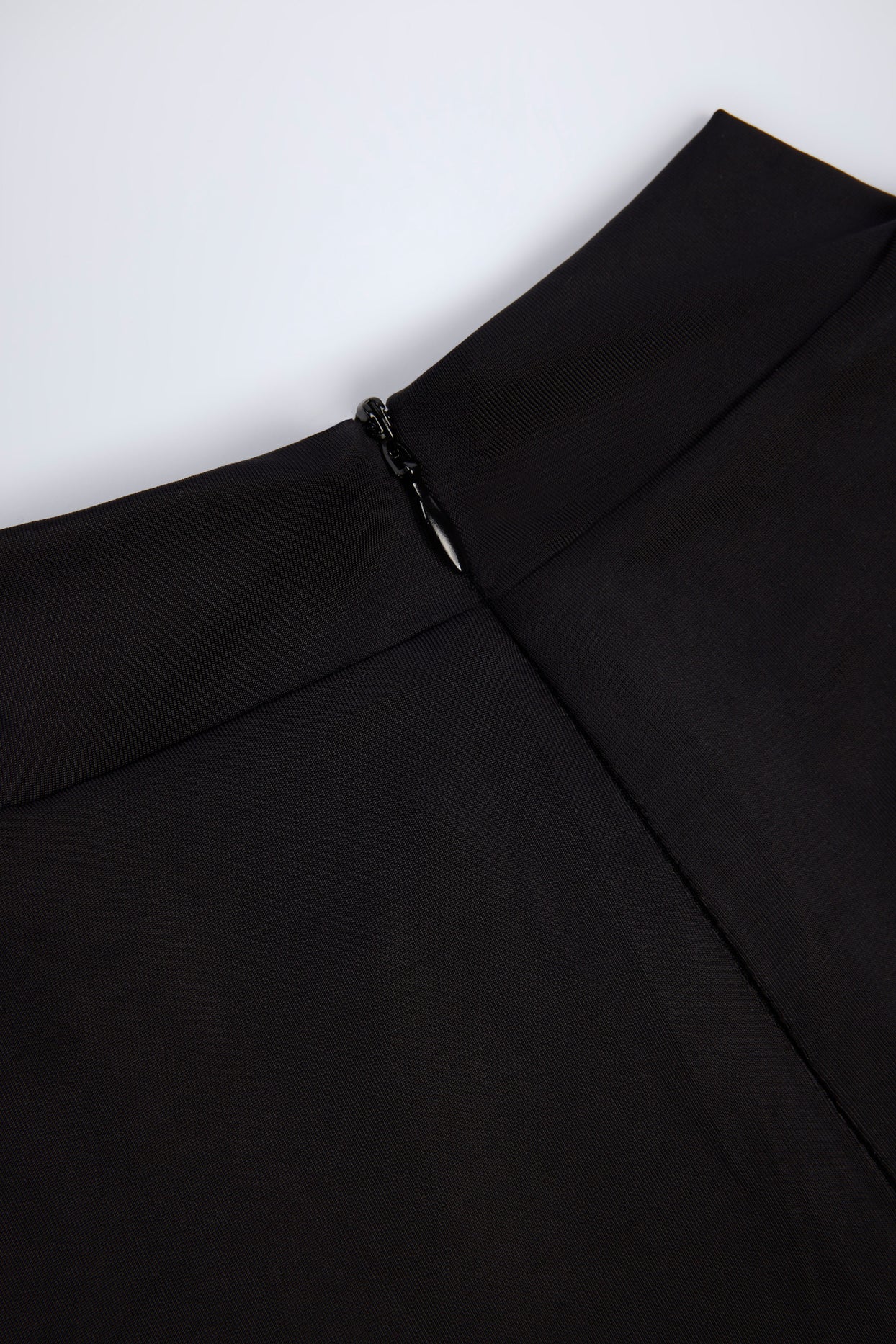 High Neck Long Sleeve Jumpsuit in Black - 8