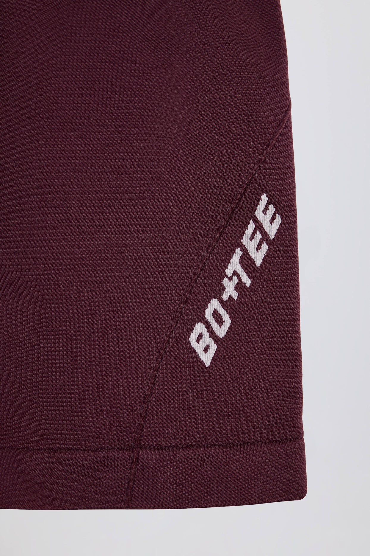 Super Sculpt Seamless Mini Shorts in Burgundy - 6