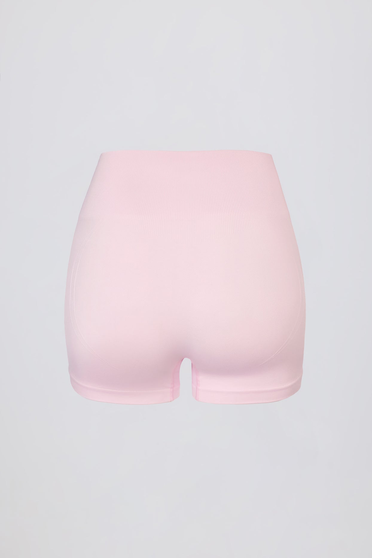 Super Sculpt Seamless Mini Shorts in Soft Pink - 4