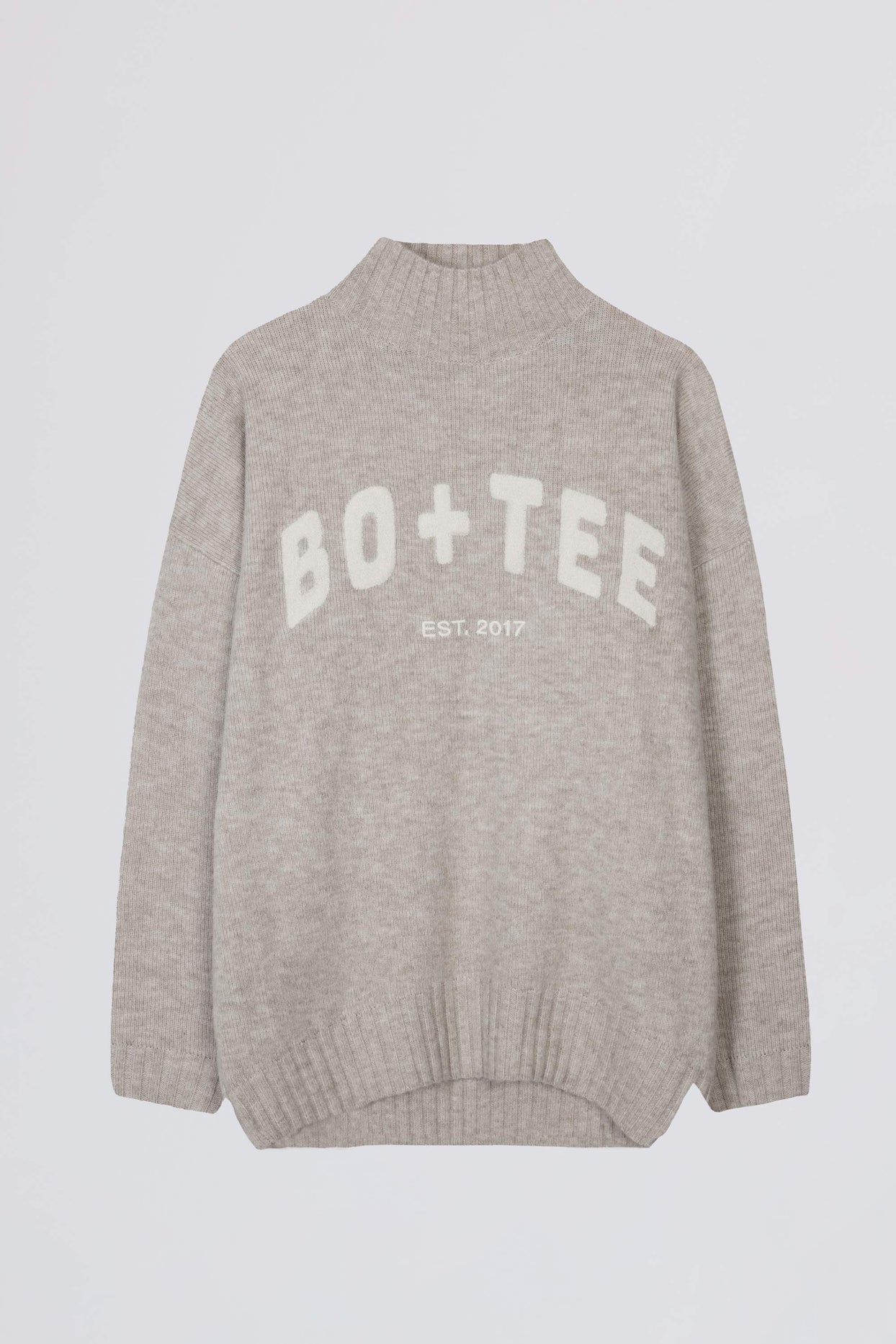Soft Knit Oversized Jumper in Oatmeal - 3