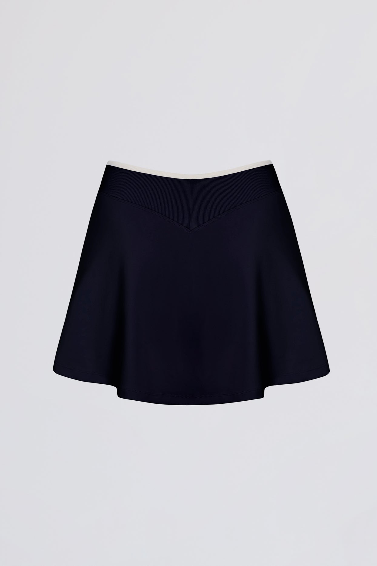 Soft Active Crossover Mini Skort in Midnight - 5