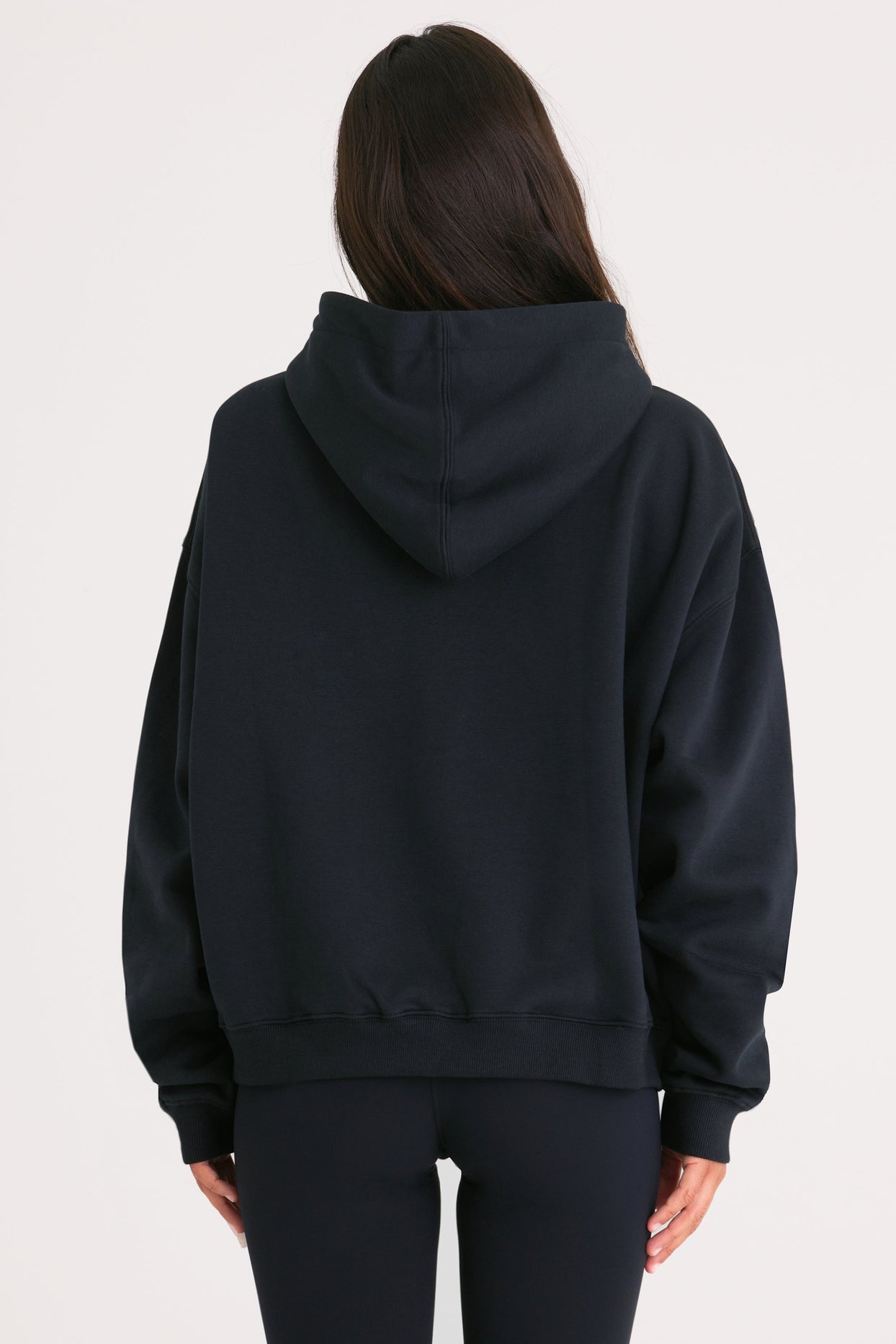 Oversized Hoodie  in Black - 2