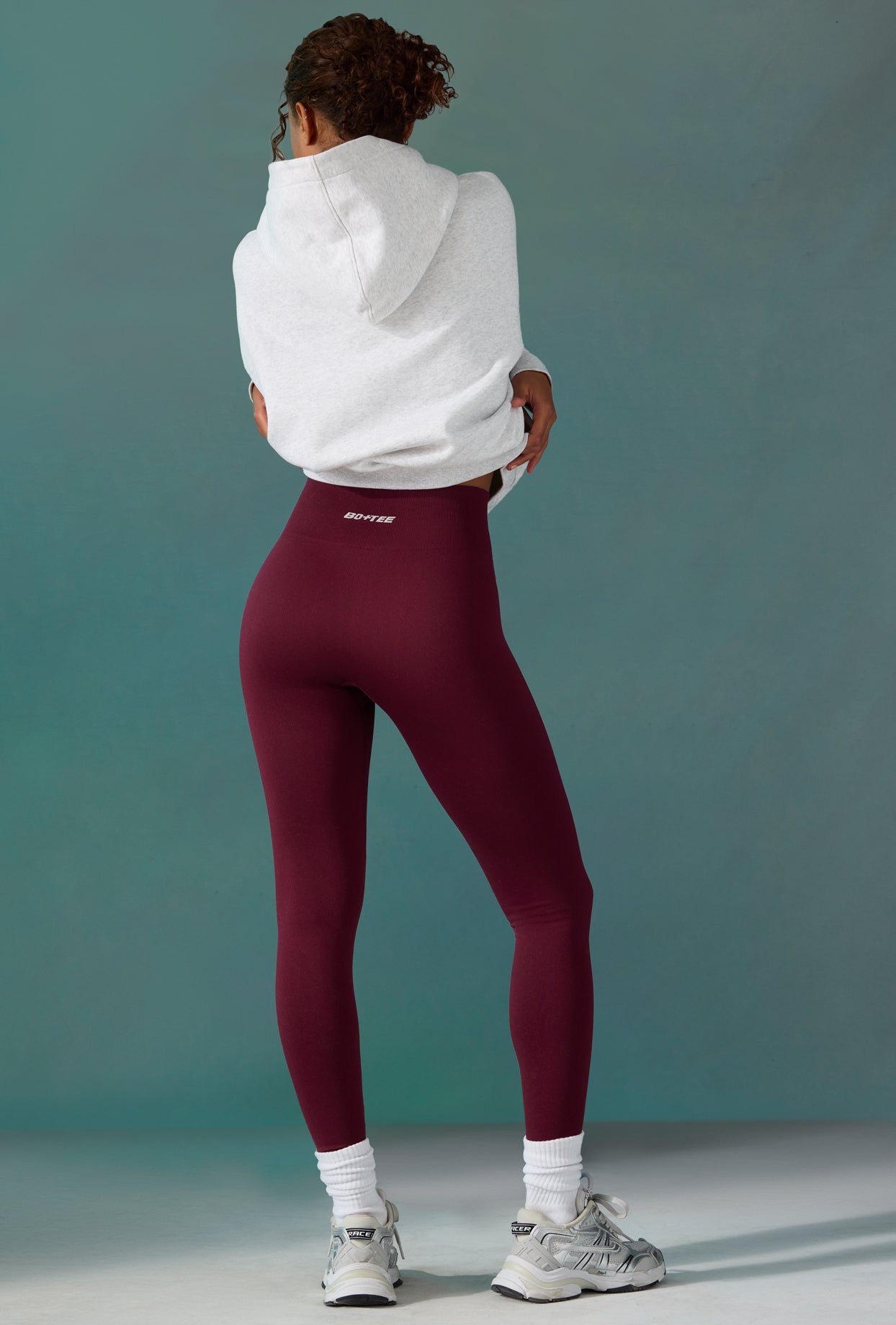 Super Sculpt Seamless Leggings in Plum