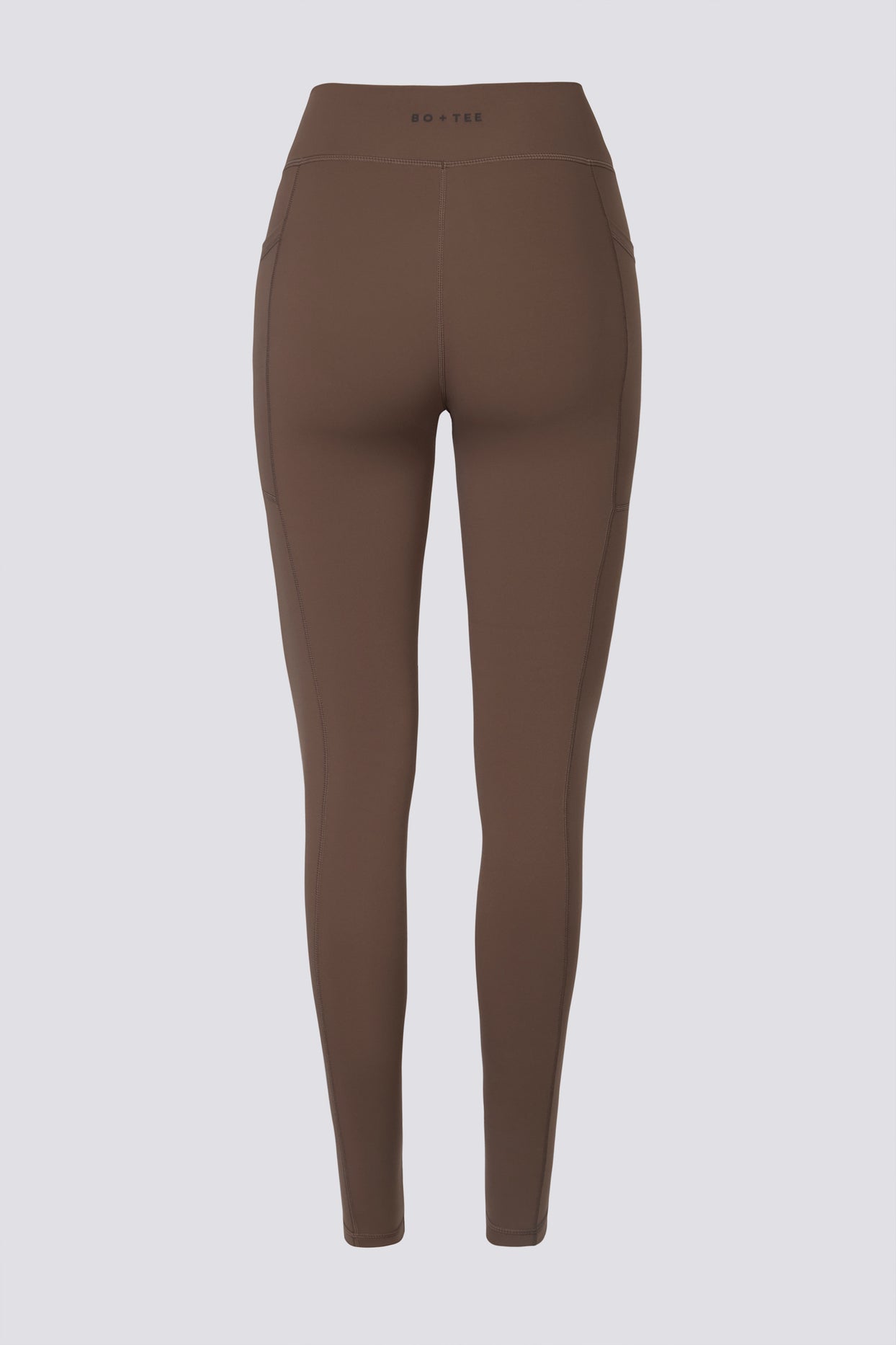 Soft Active Full-Length Leggings in Cocoa - 4
