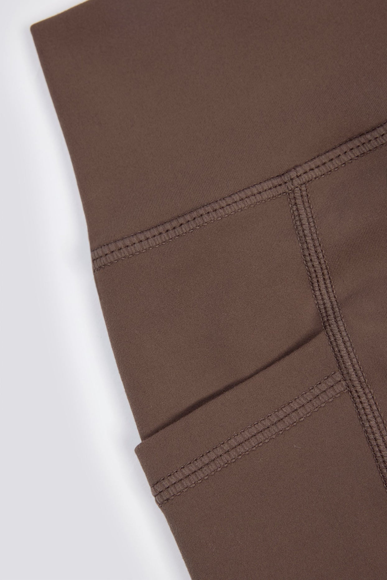 Soft Active Full-Length Leggings in Cocoa - 5