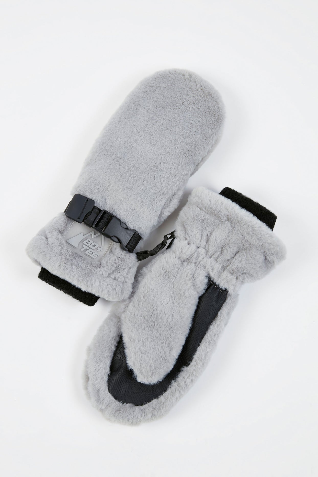 Ski Gloves in Light Grey