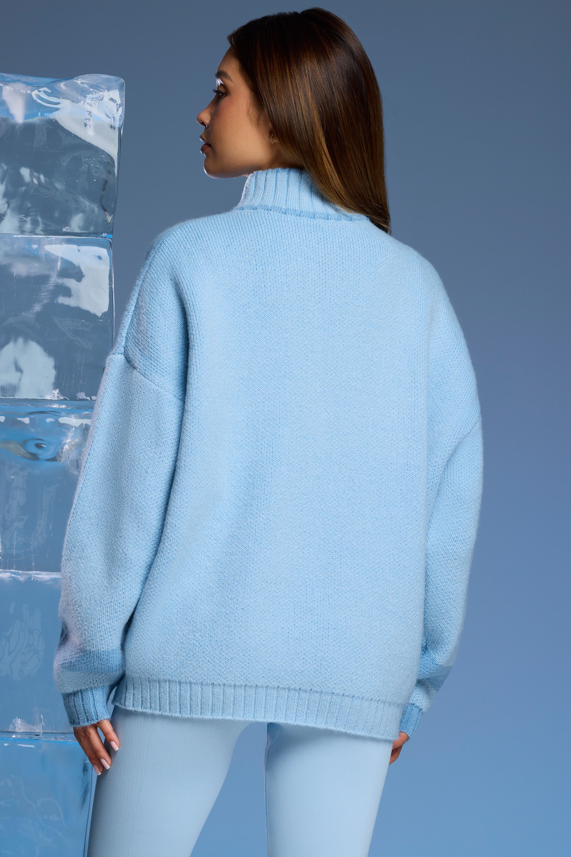 Knitted clearance oversized jumper