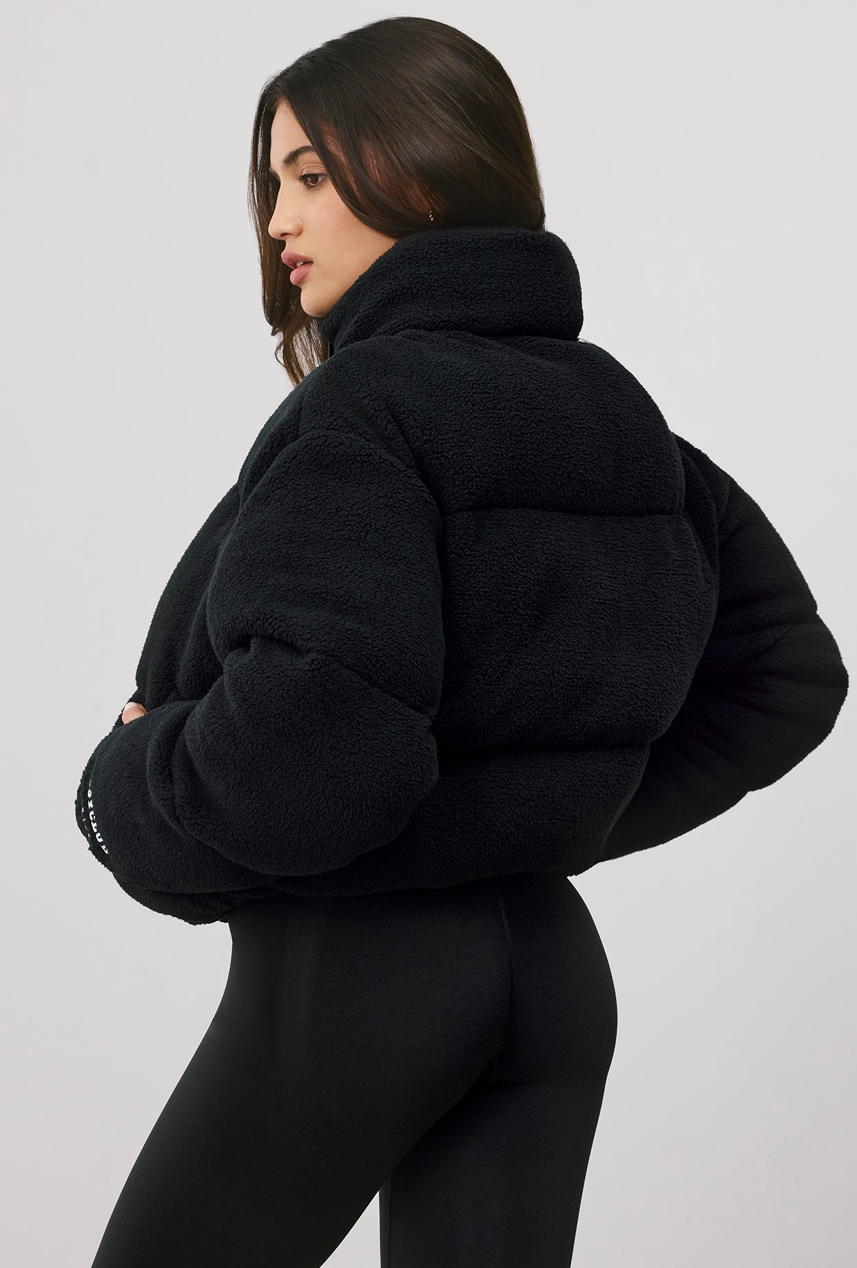 Puffer Jacket in Onyx