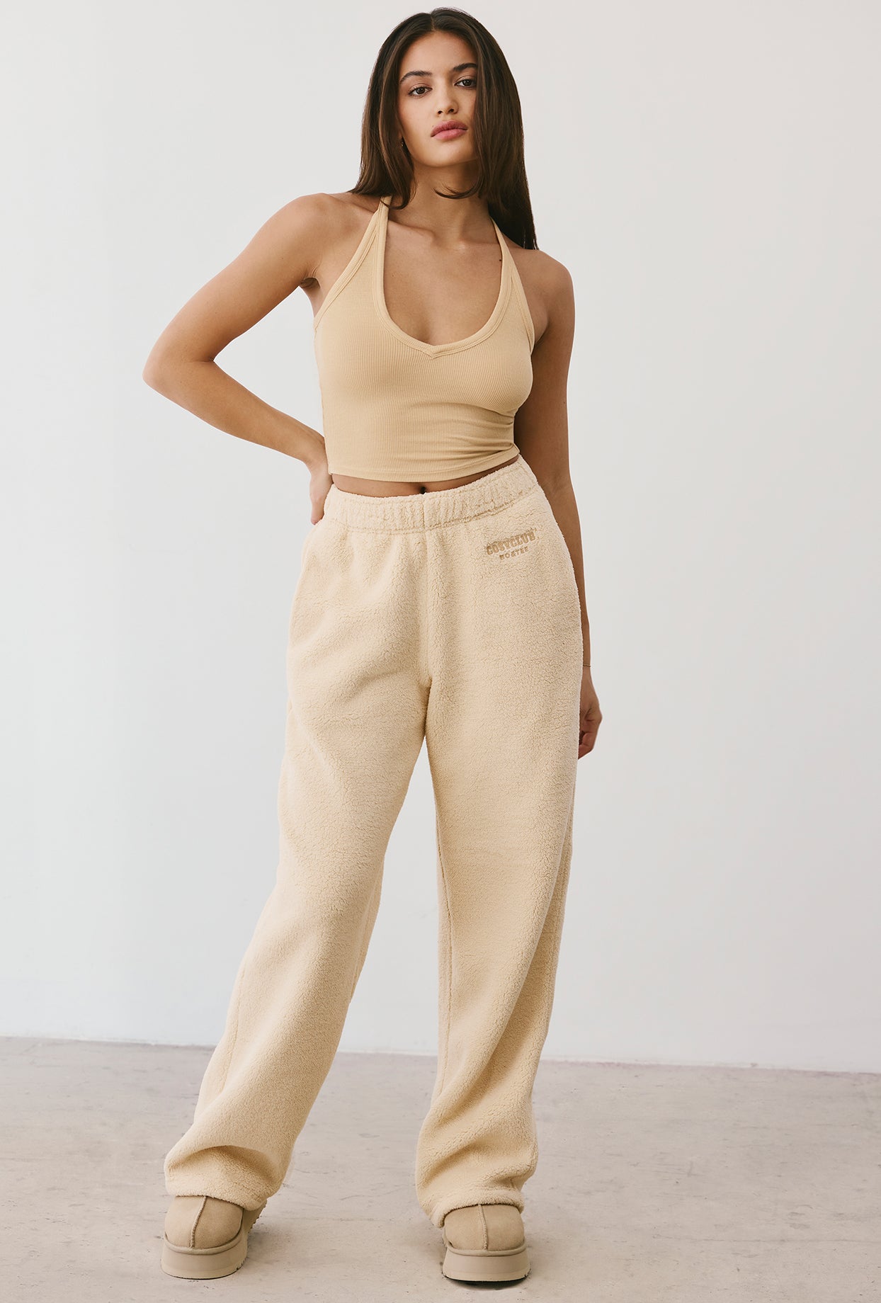 Petite cashmere joggers sale