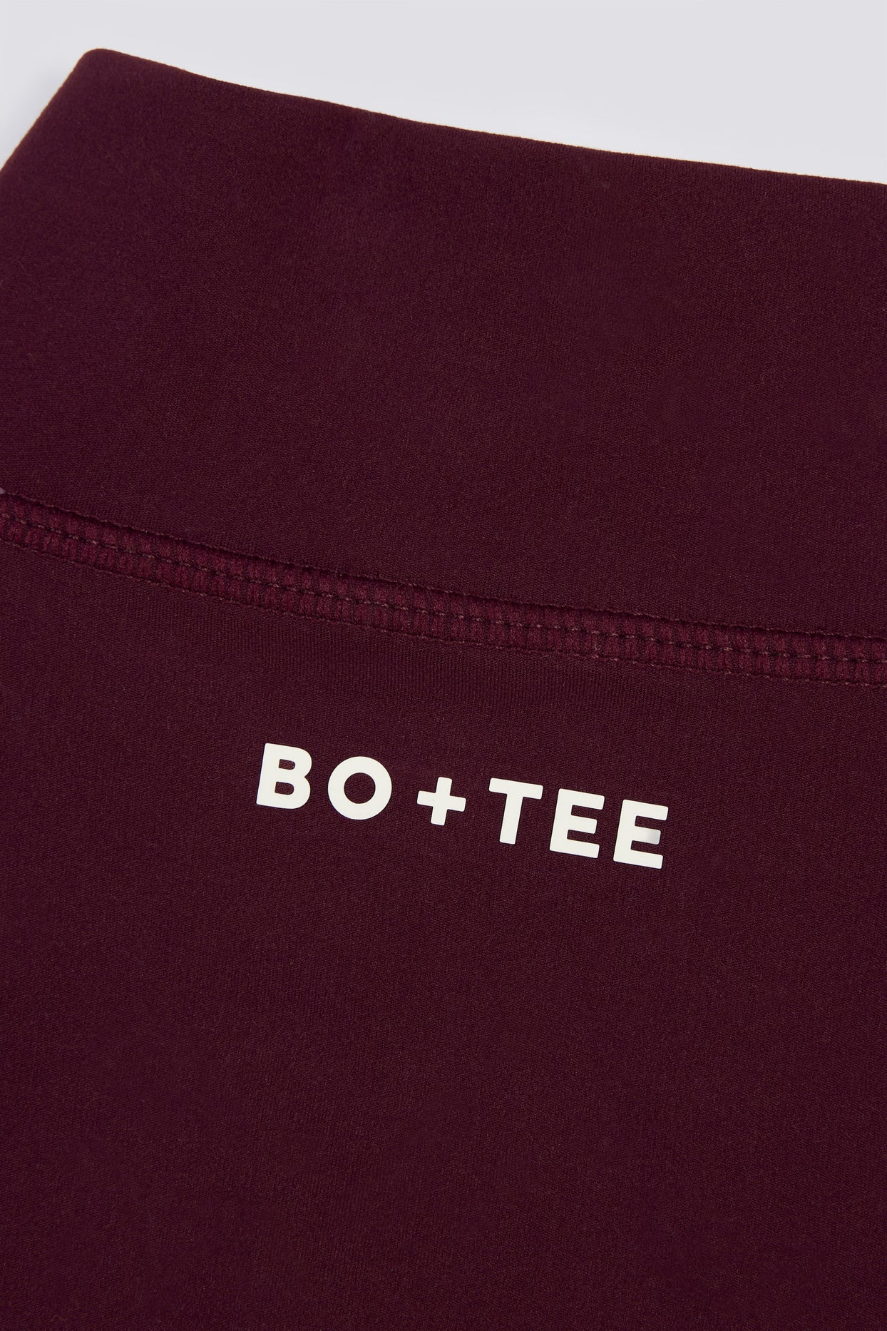 Soft Active Zip-Up Cropped Jacket in Burgundy - 5