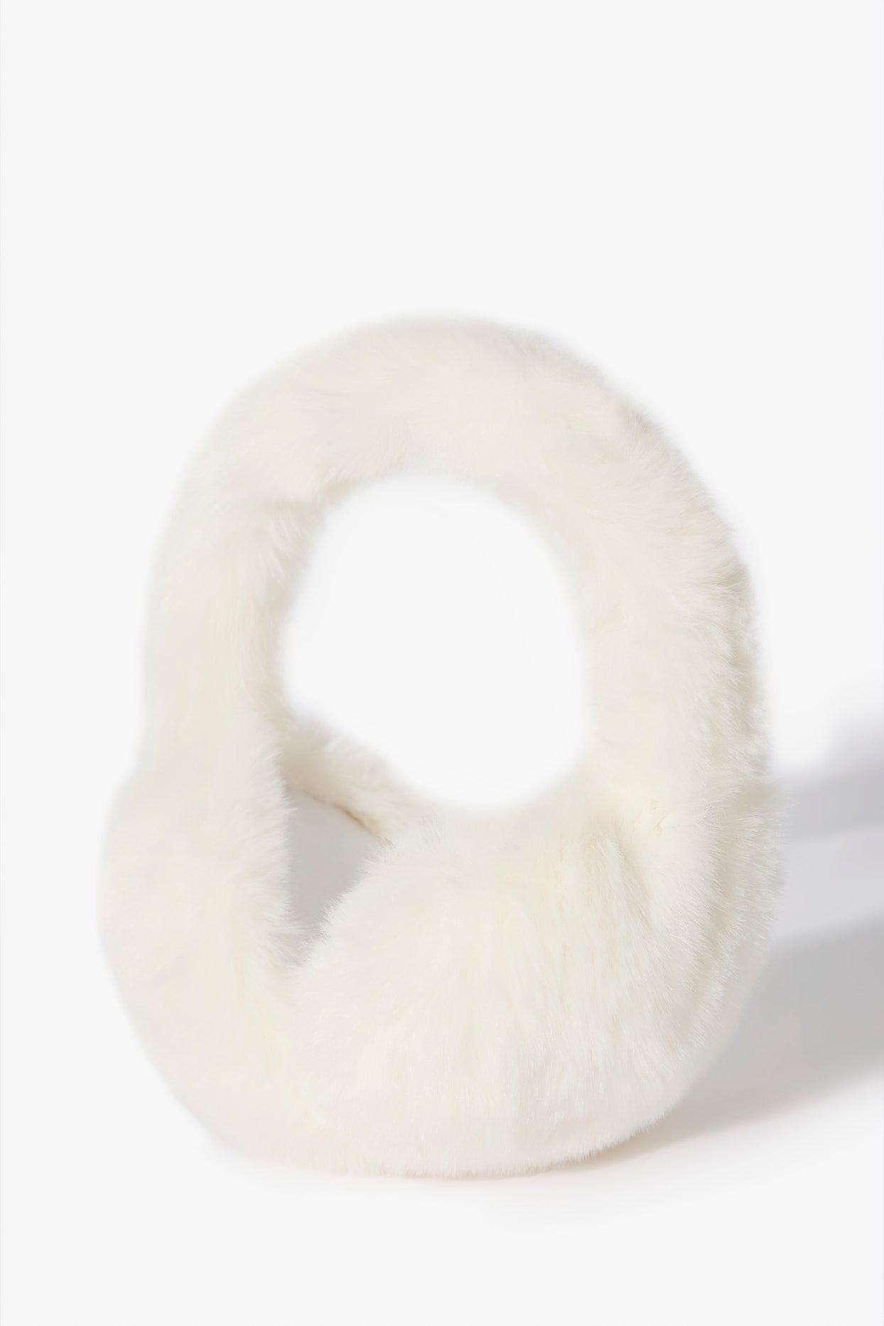 Faux-Fur Earmuffs in Ice - 4
