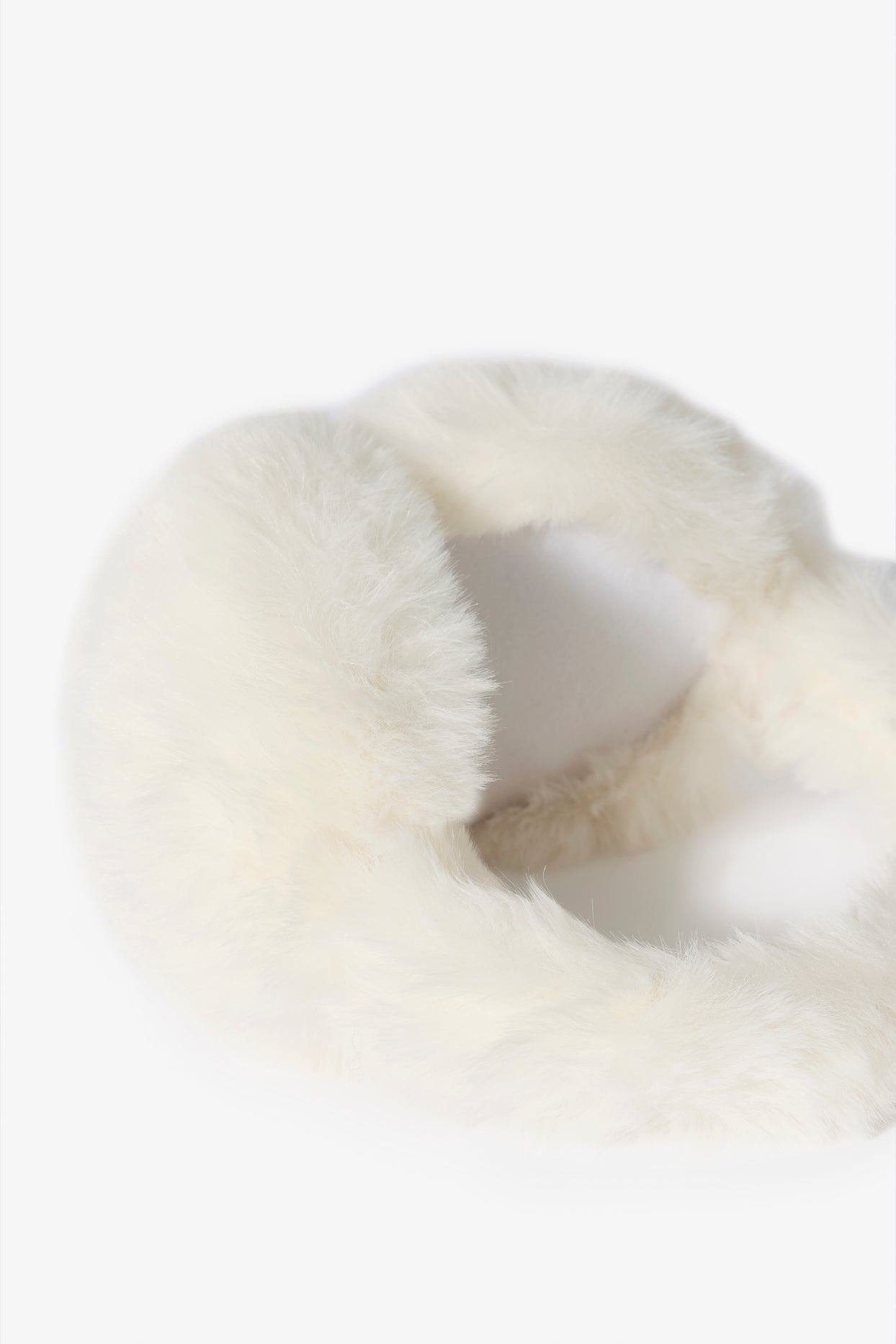 Faux-Fur Earmuffs in Ice - 5