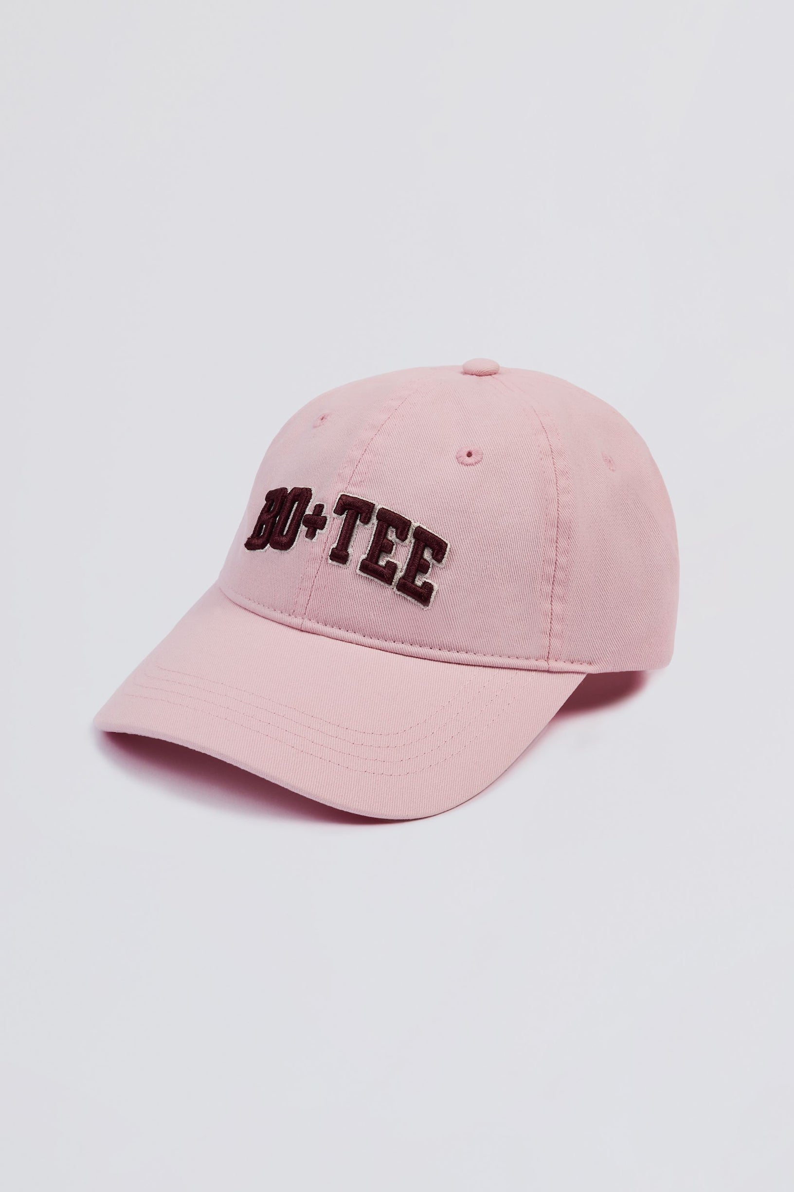 Baseball Cap in Powder Pink - 2
