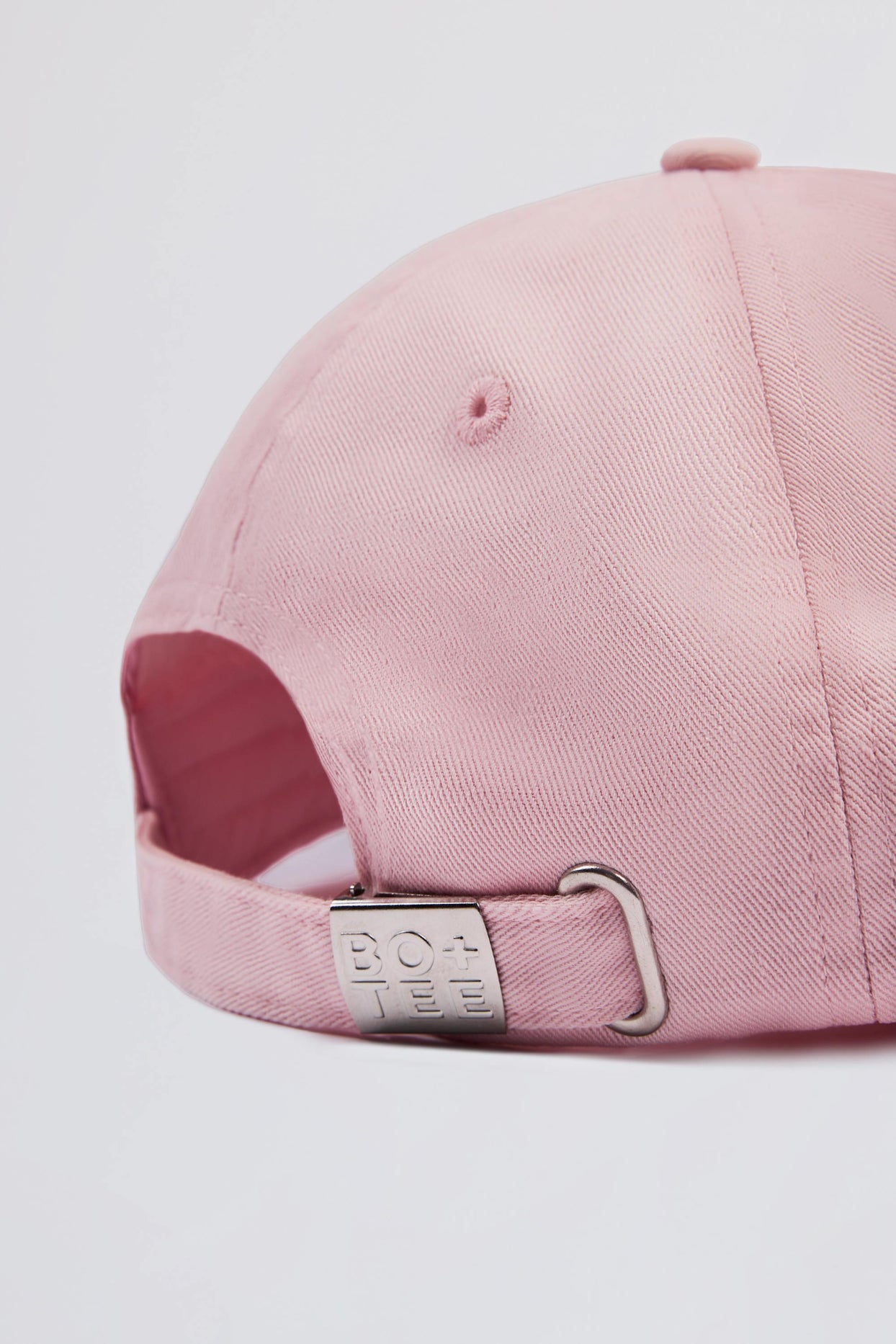 Baseball Cap in Powder Pink - 3