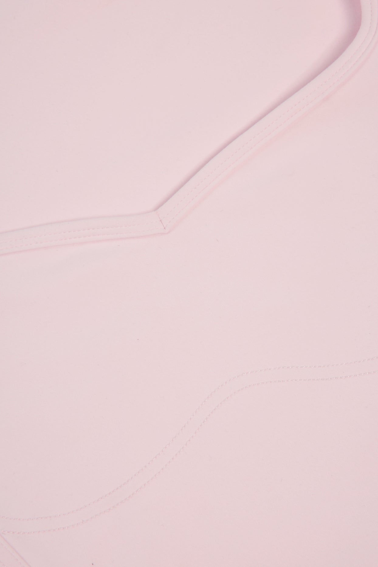 Soft Active Sweetheart-Neck Crop Top in Ballet Pink - 5