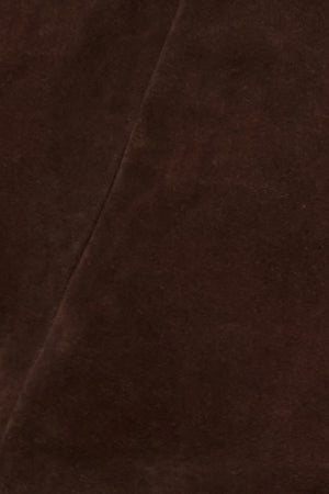 Suede Tote Bag in Espresso