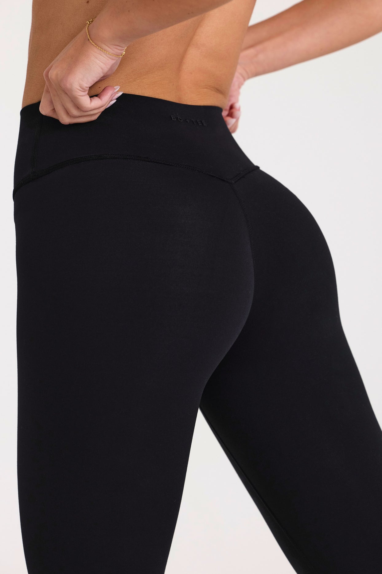 Soft Active Leggings in Black - 4