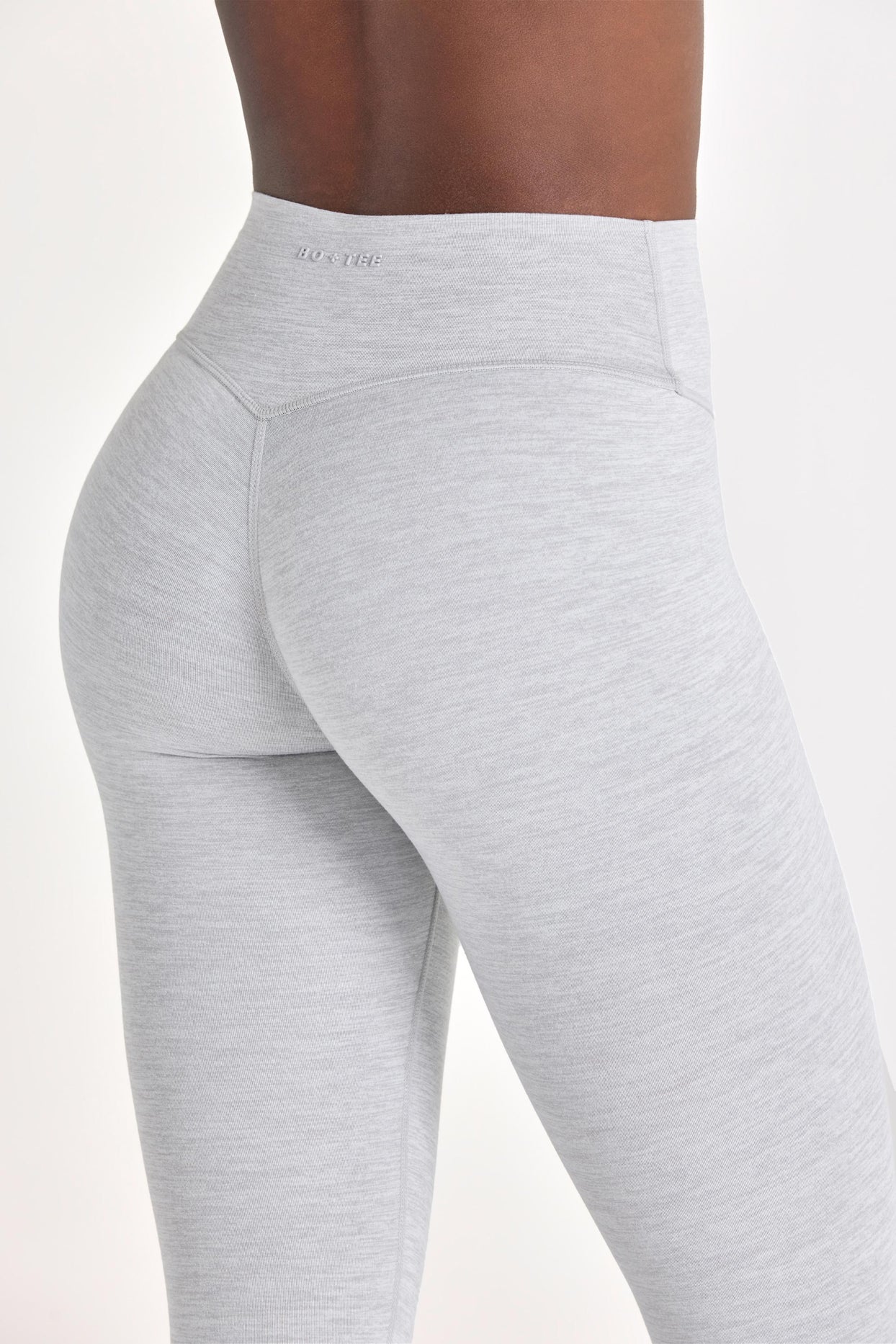 Soft Active Leggings in Grey Marl - 4
