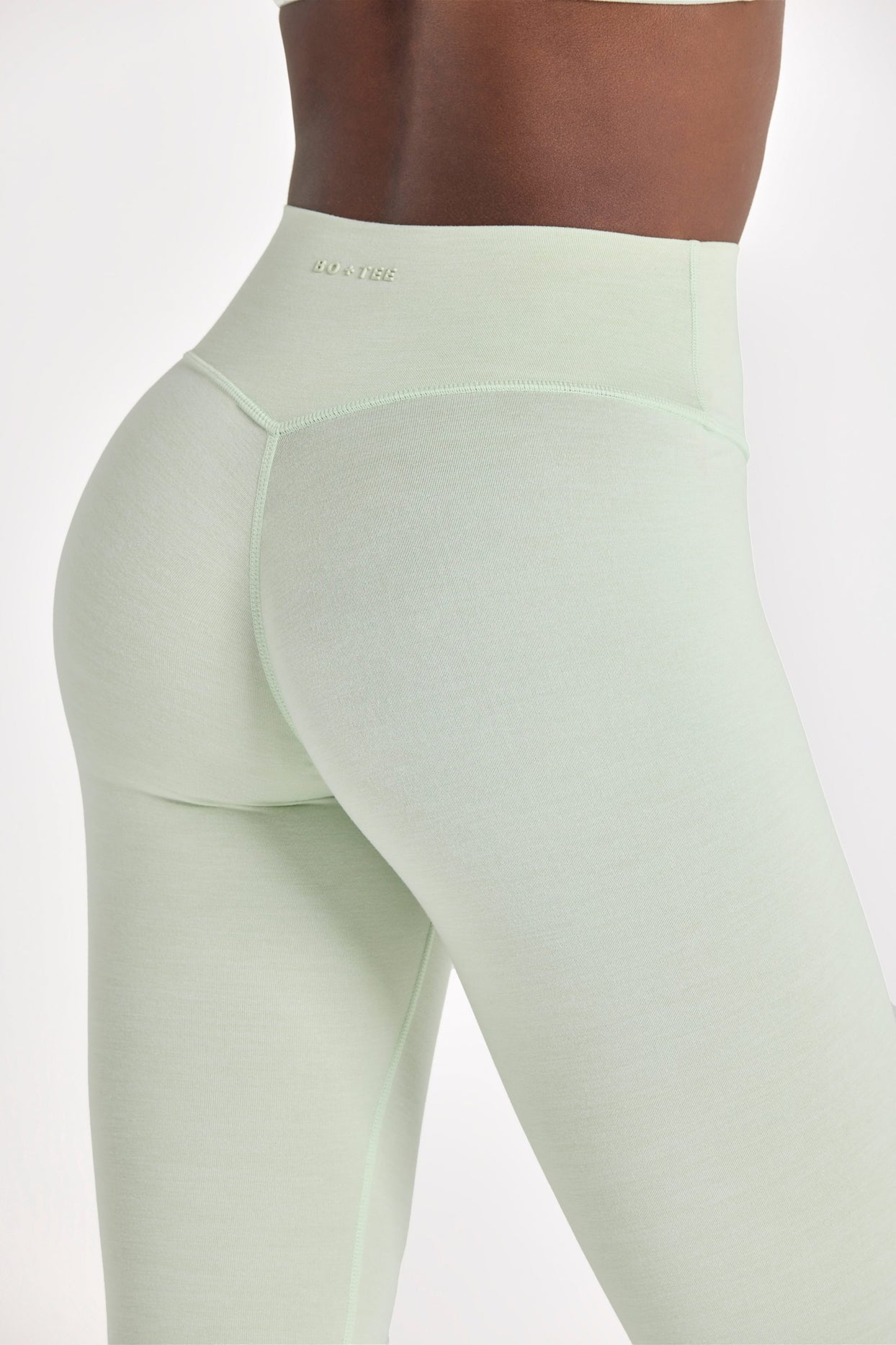 Soft Active Leggings in Pistachio - 5