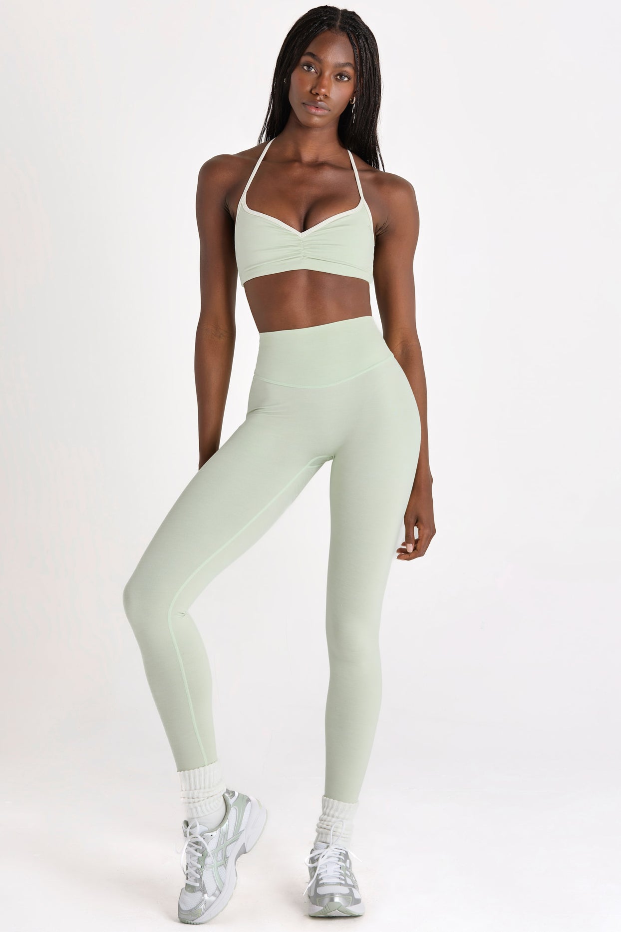Soft Active Leggings in Pistachio - 1