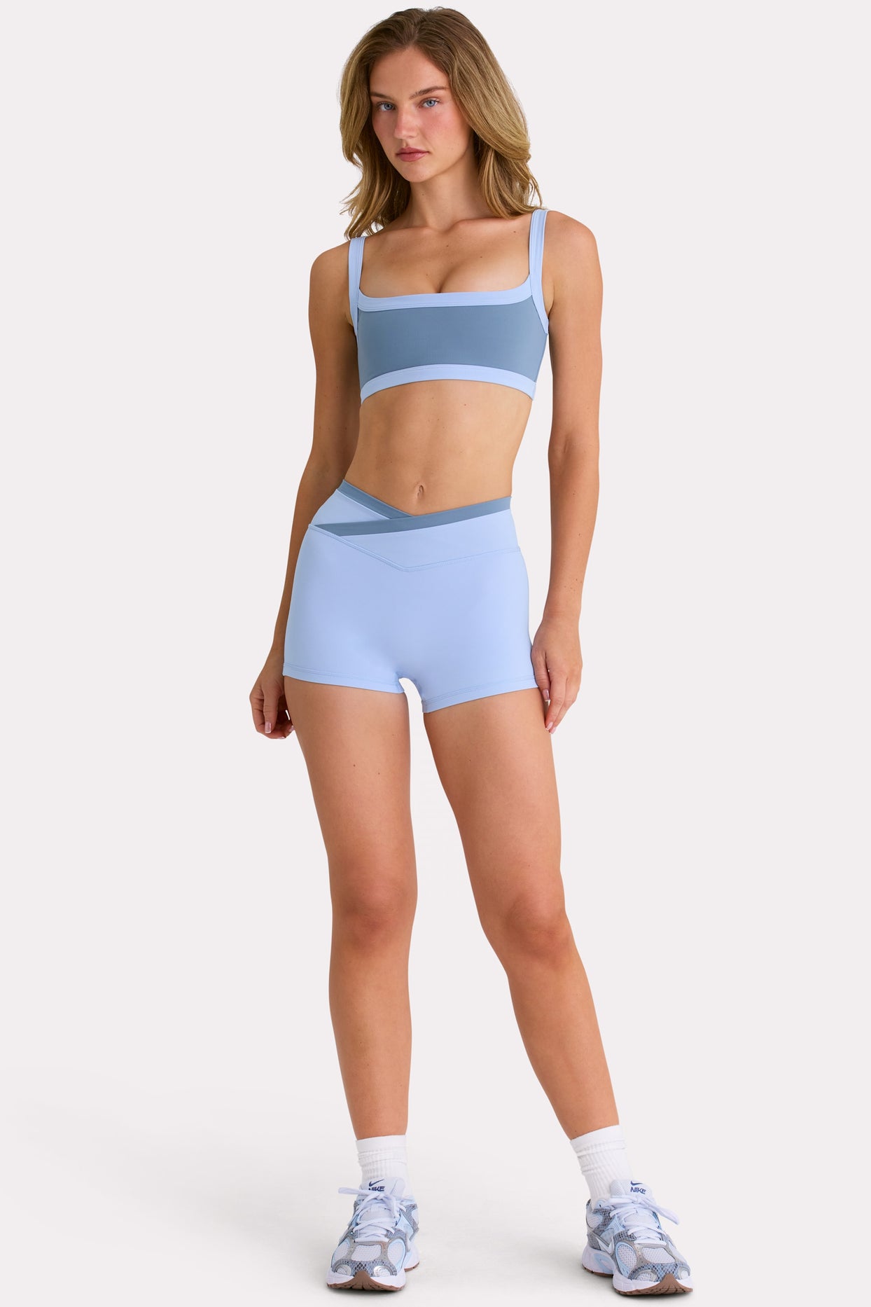 Soft Active Sports Bra in Marine - 4
