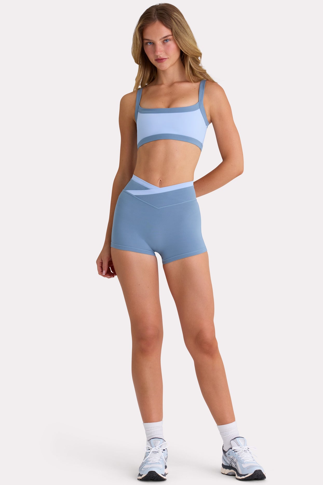 Soft Active Shorts  in Marine - 5