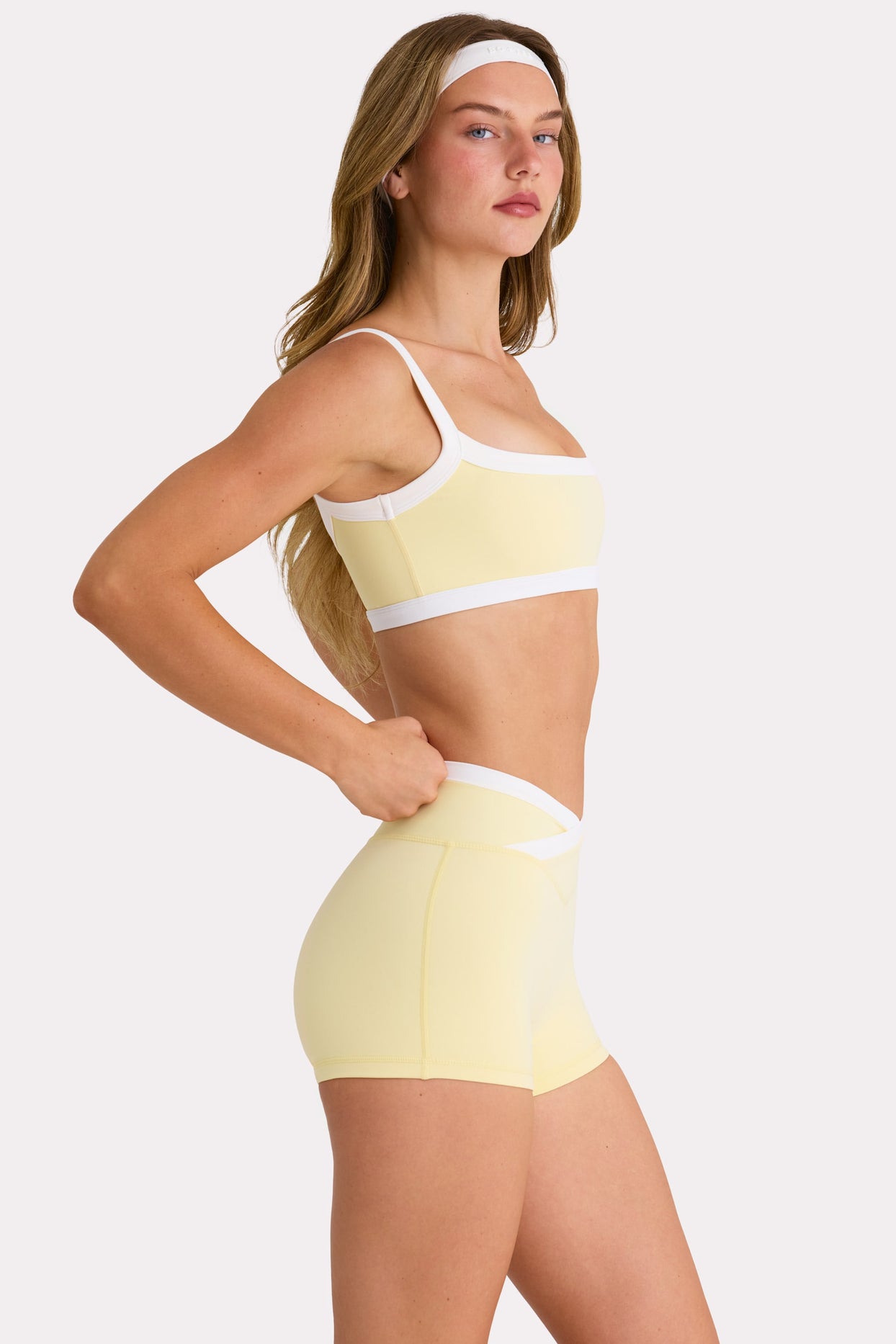 Soft Active Shorts  in Lemon - 3