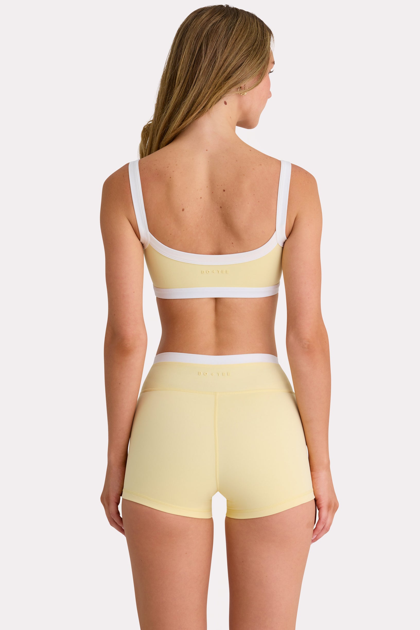 Soft Active Shorts  in Lemon - 2
