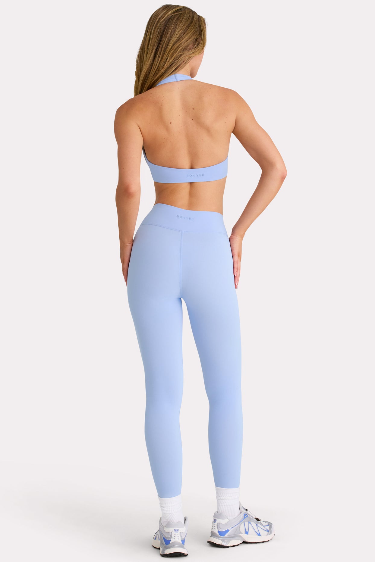 Soft Active Full-Length Leggings in Sky - 3