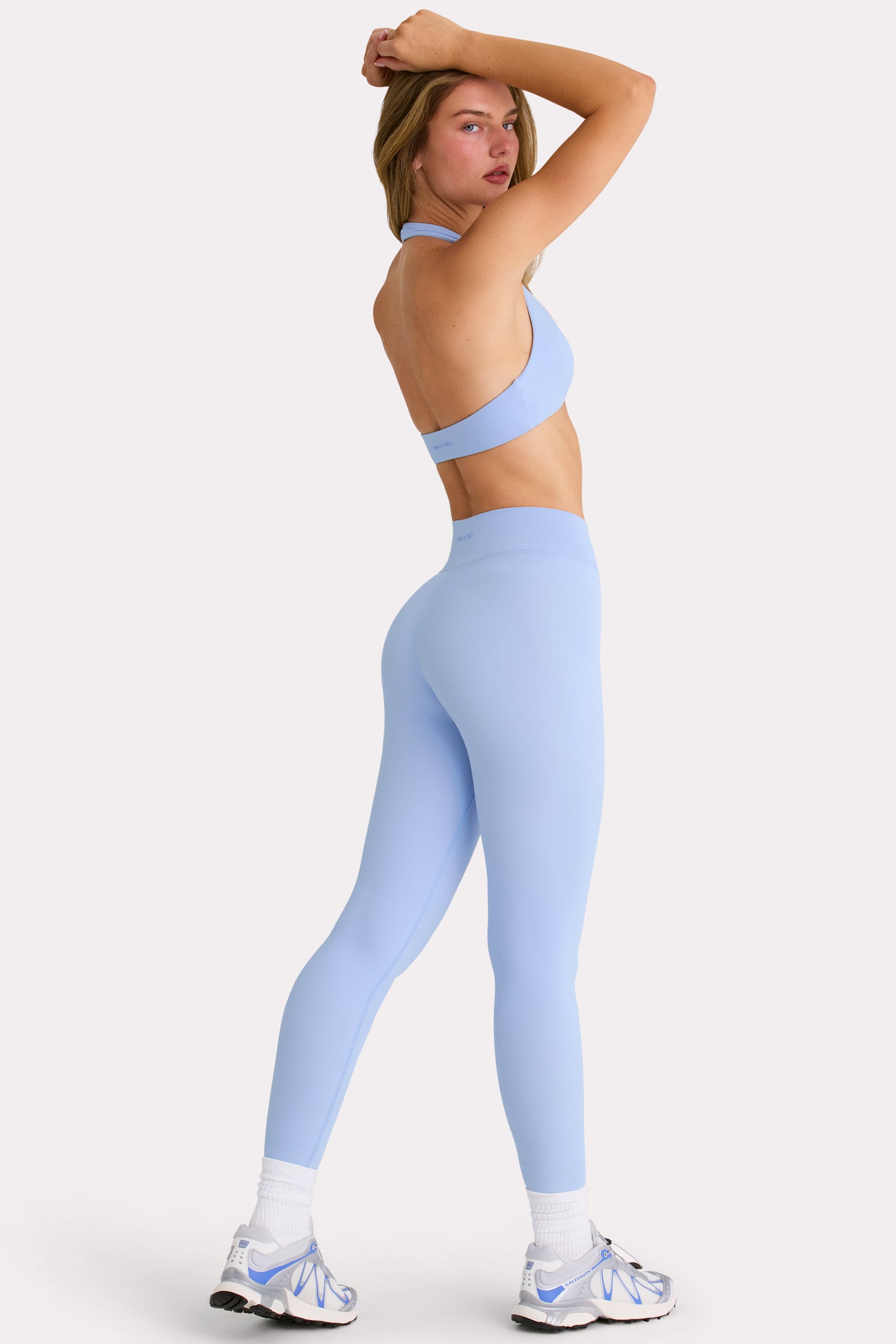 Soft Active Full-Length Leggings in Sky - 2