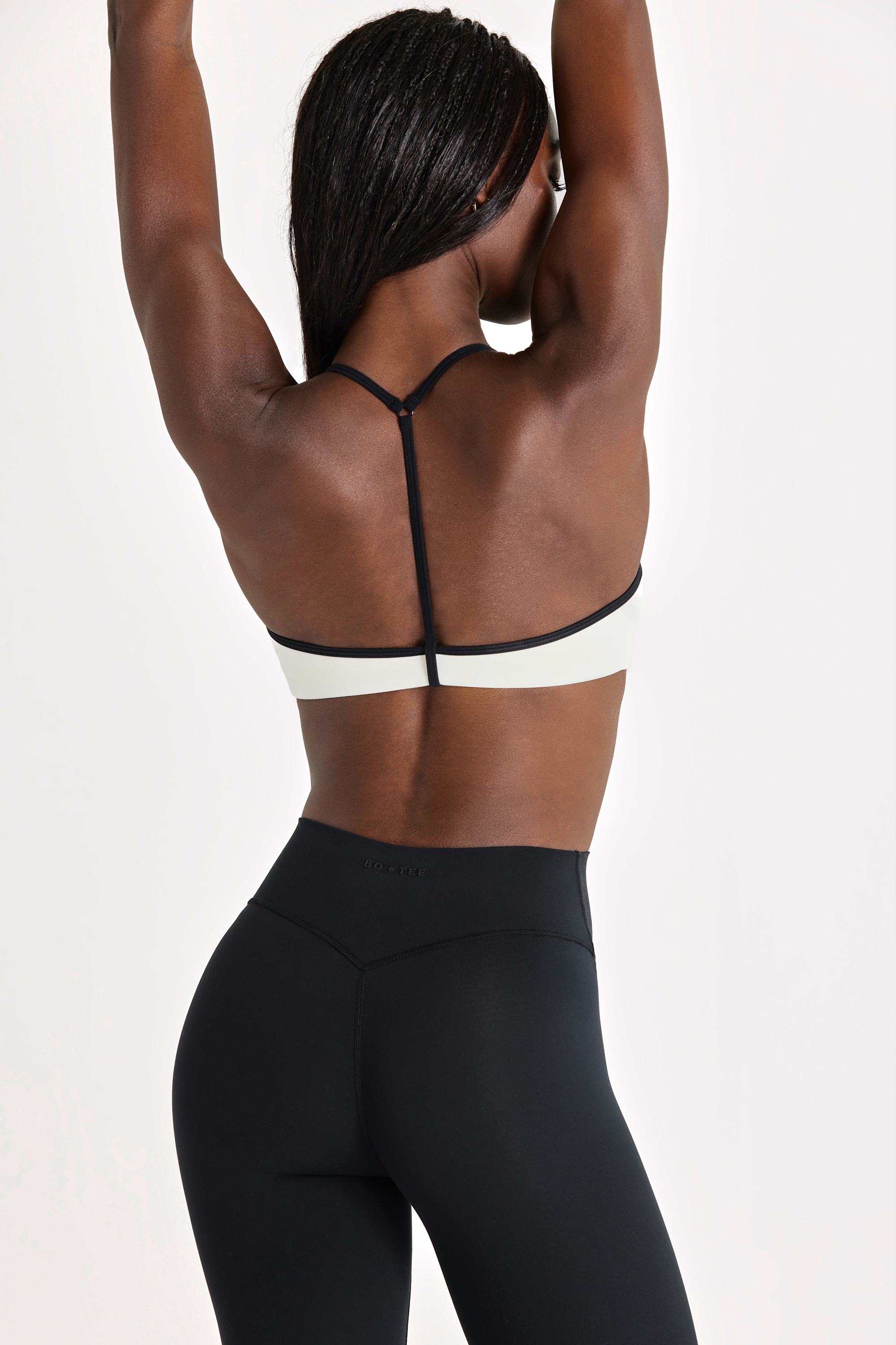 Soft Active Sports Bra in Ivory - 2