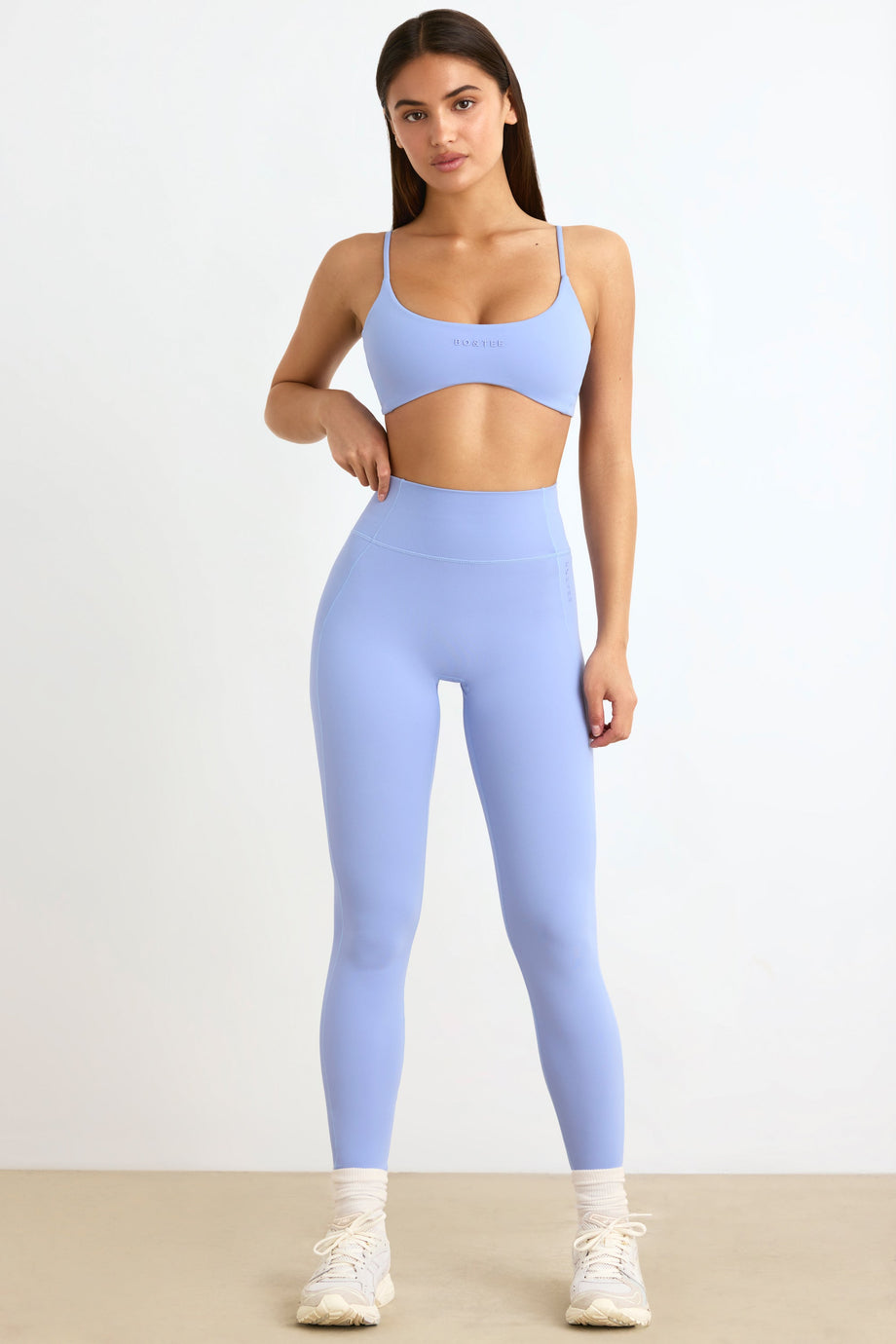 Soft Active Leggings in Lavender Blue