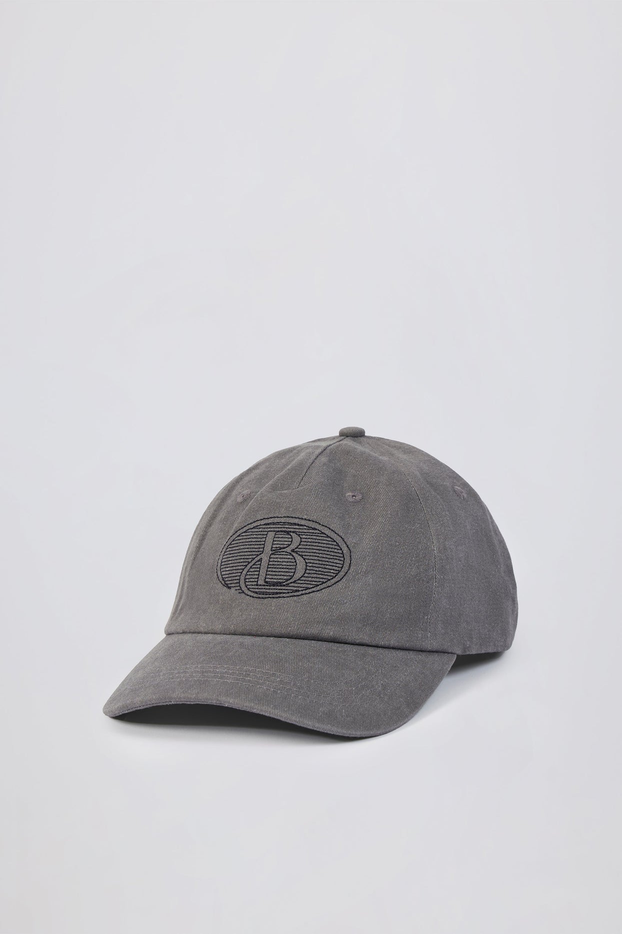 Baseball Cap in Washed Charcoal