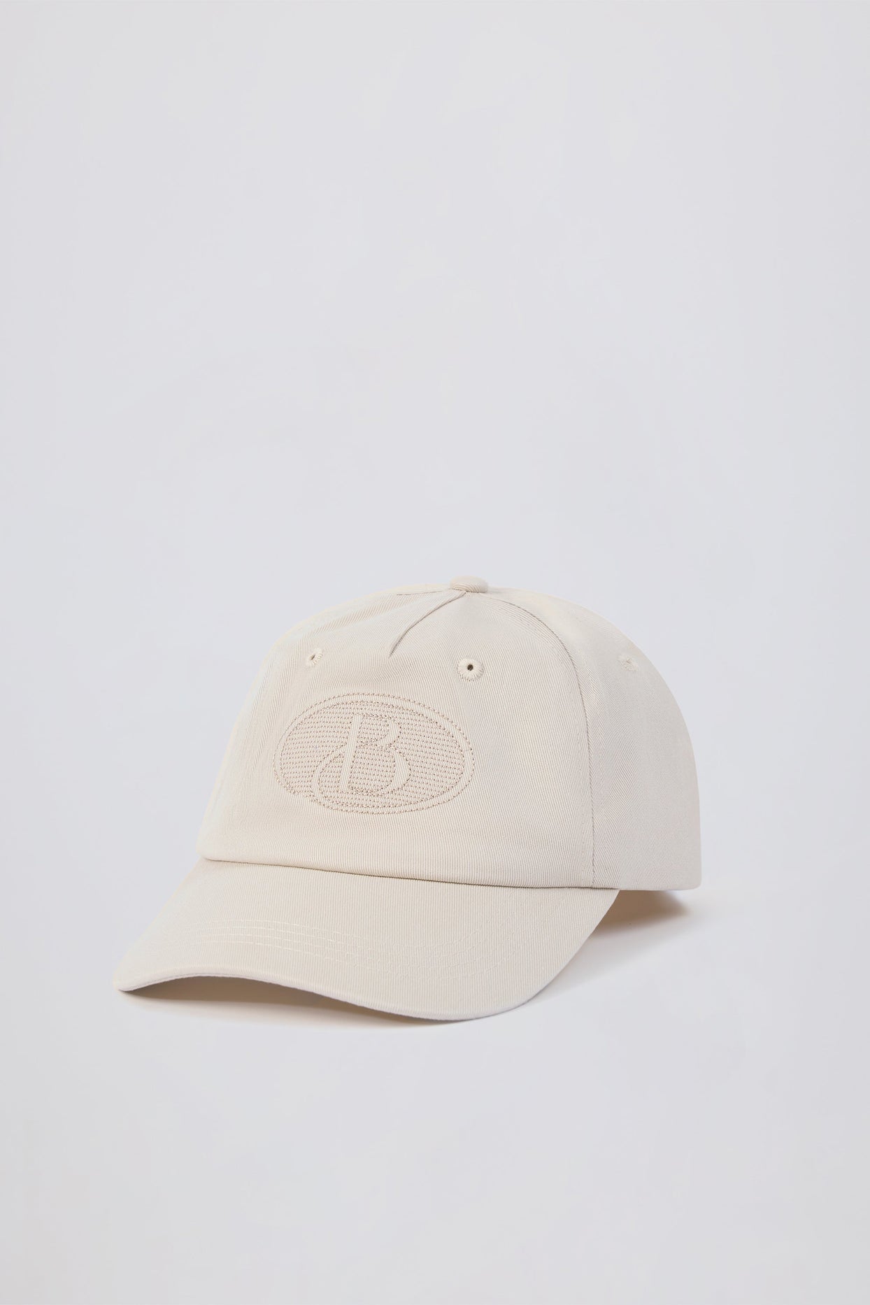 Baseball Cap in Washed Cream