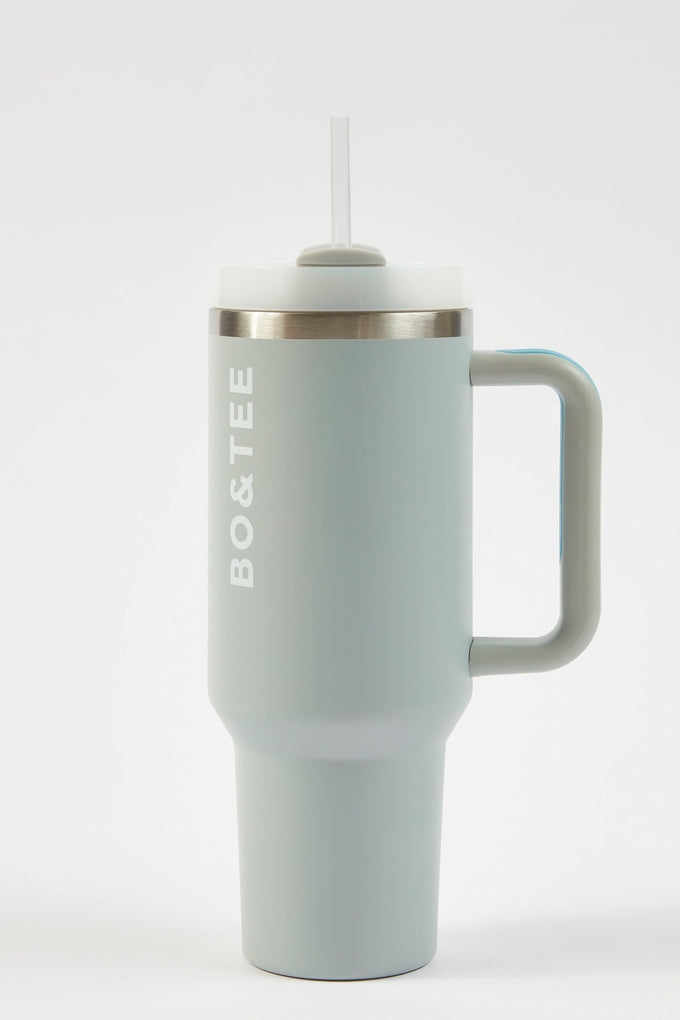 Stainless Steel Water Bottle in Light Blue