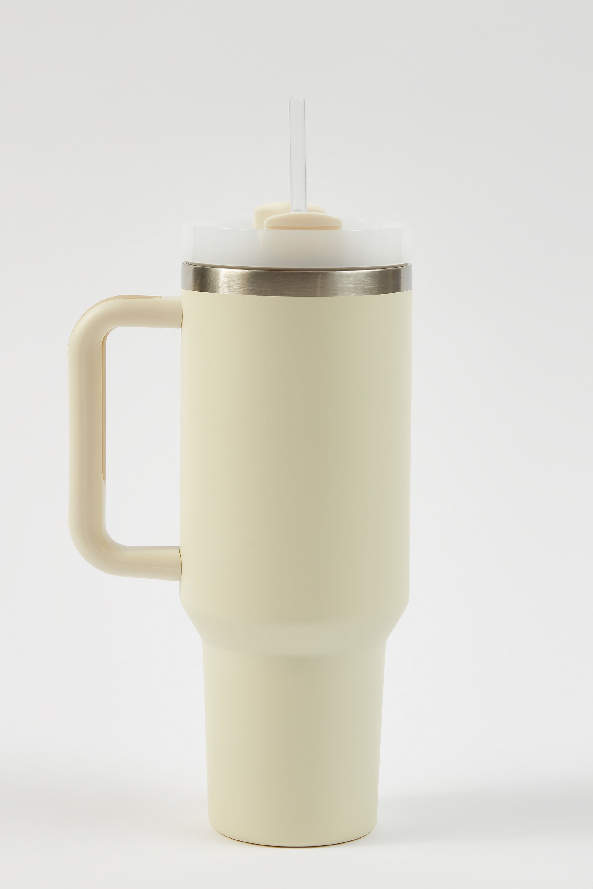 Stainless Steel Water Bottle in Cream