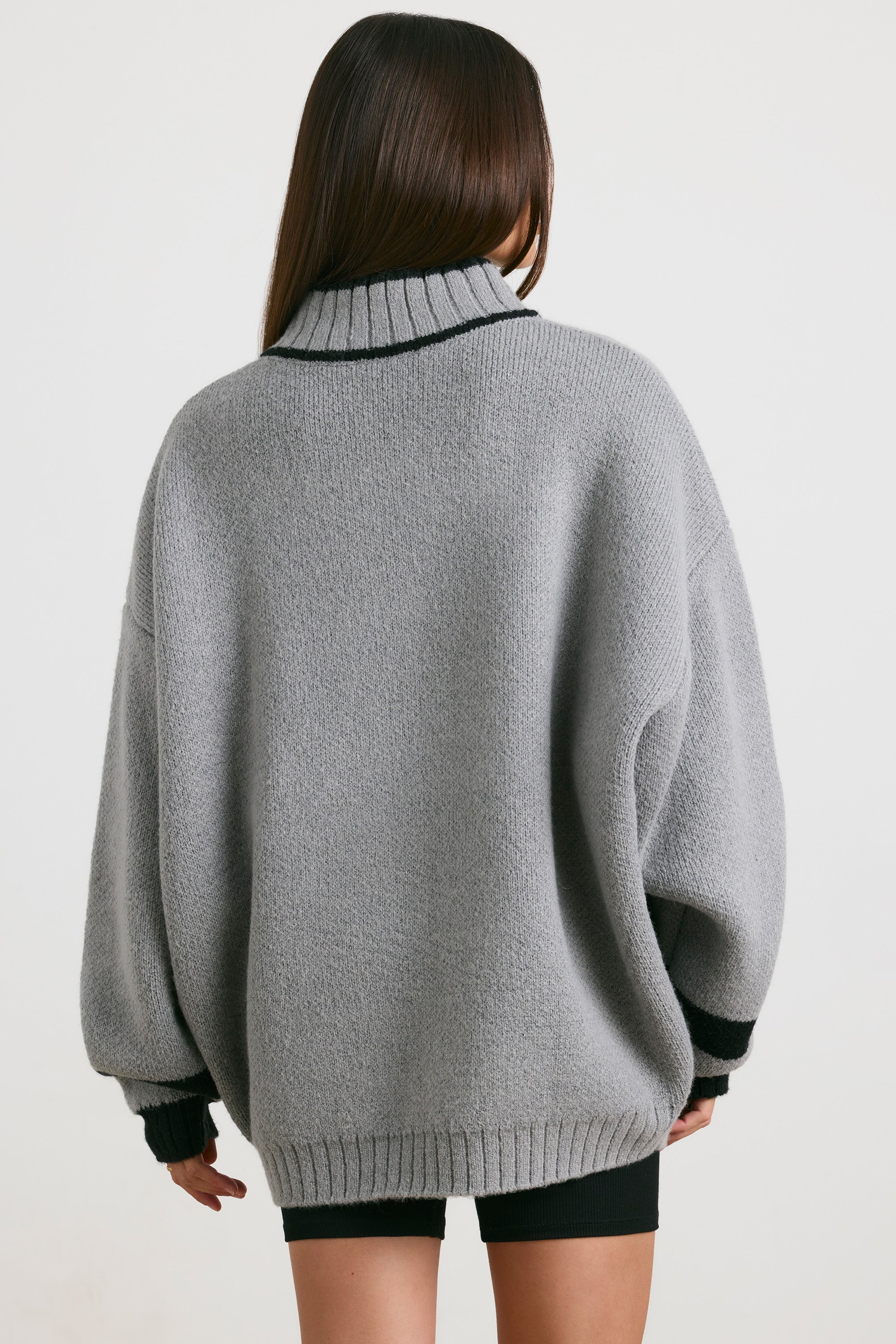 Grey chunky sale jumper