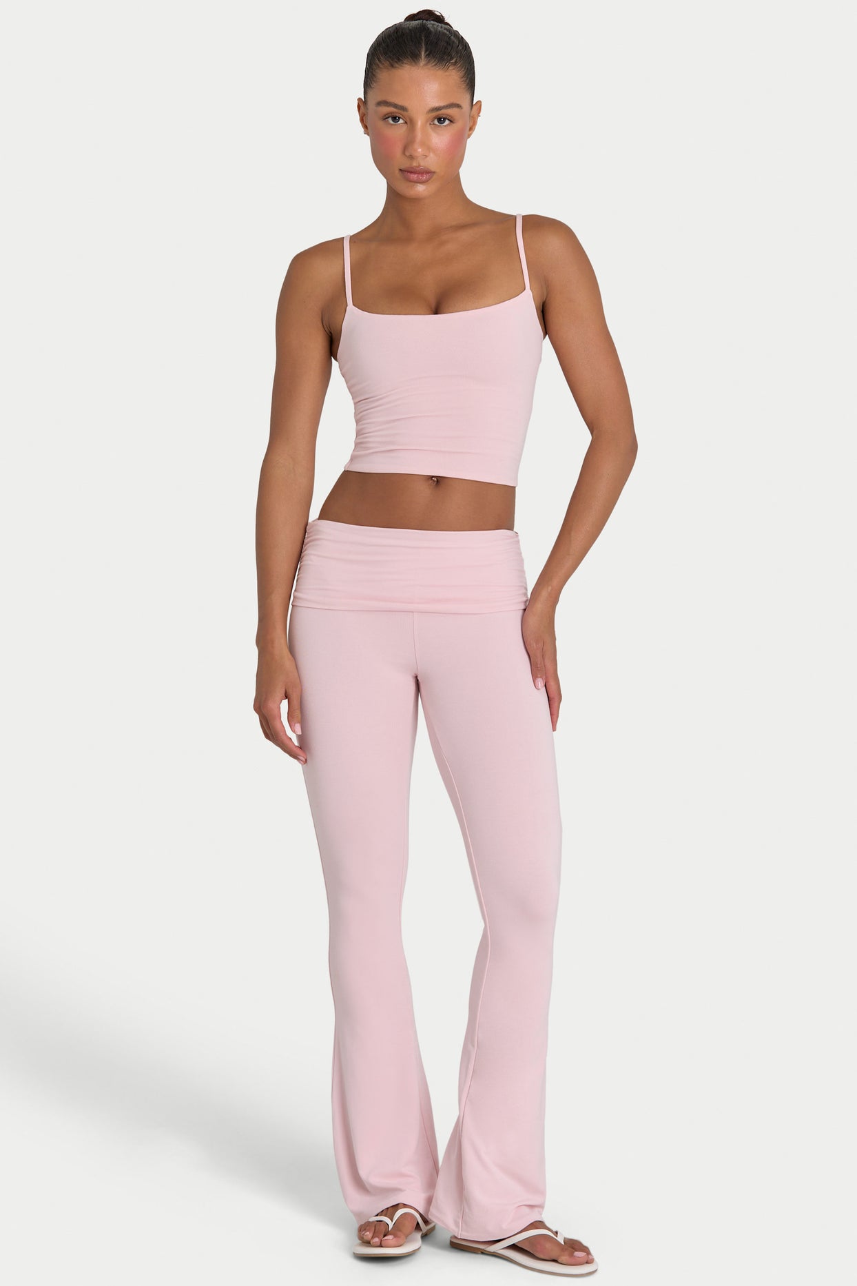 ButterCloud™ Crop Tank Top in Blush - 5