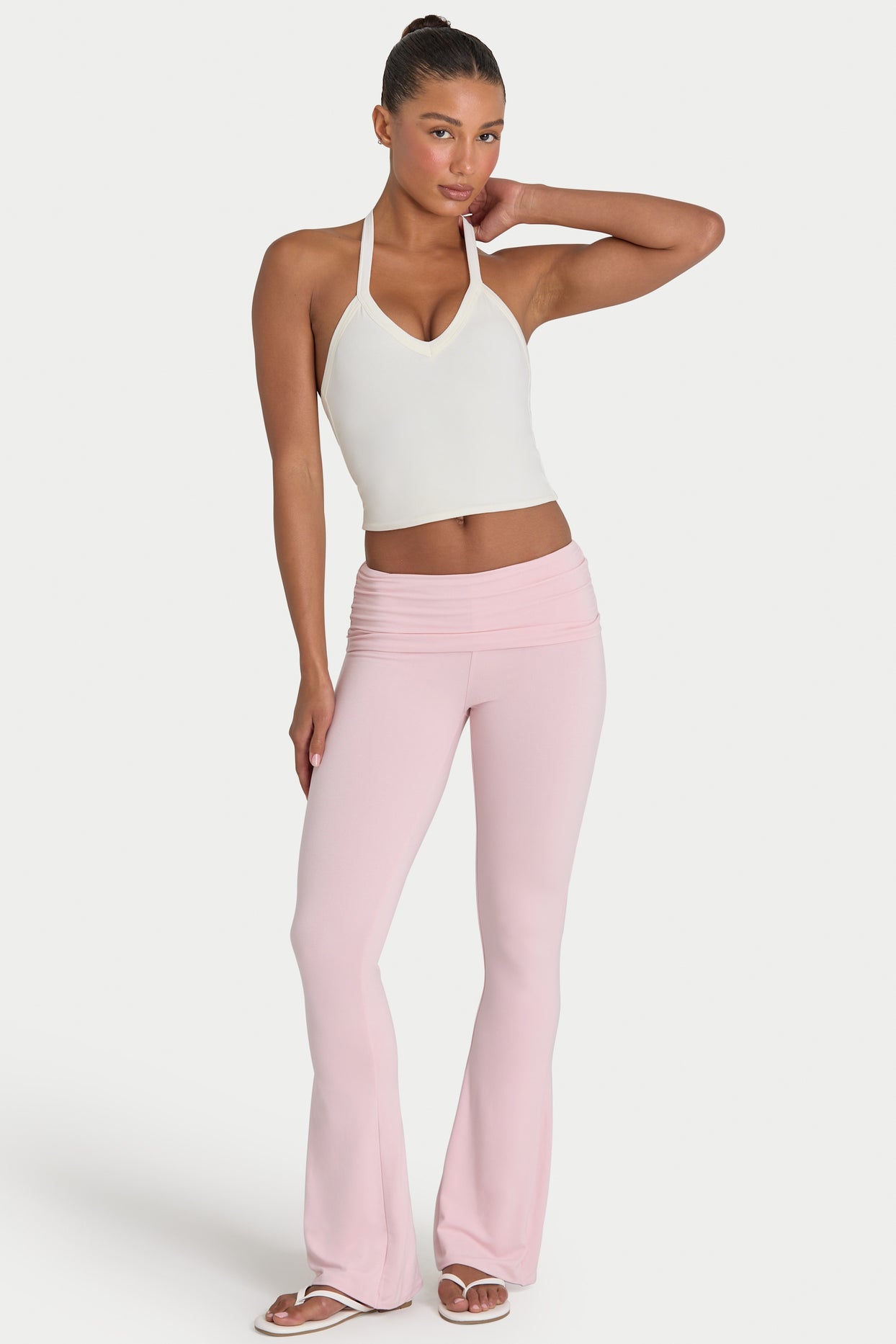 ButterCloud™ Crop Tank Top in Coconut - 5