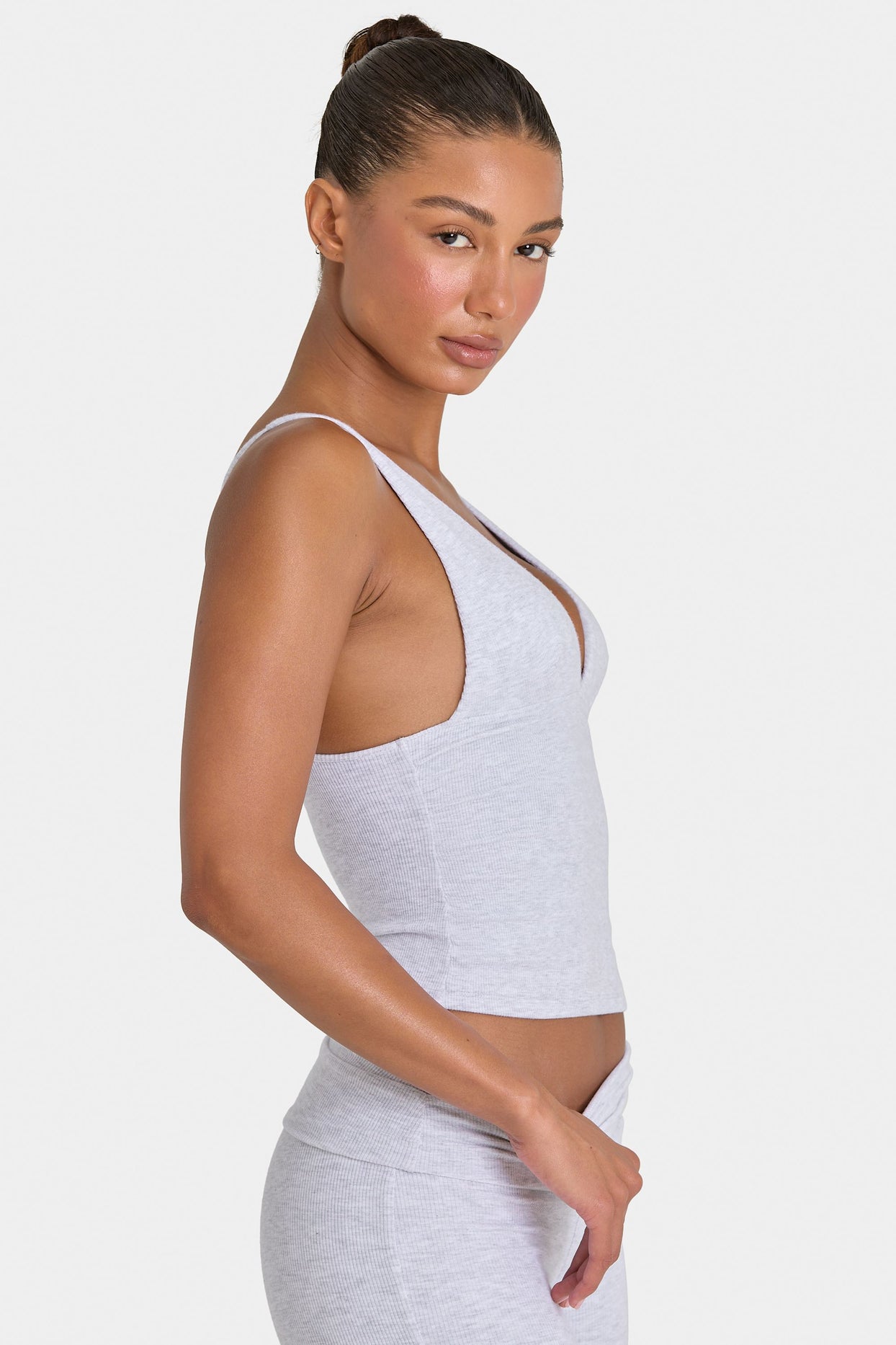ButterCloud™ Tank Top in Grey Marl - 3