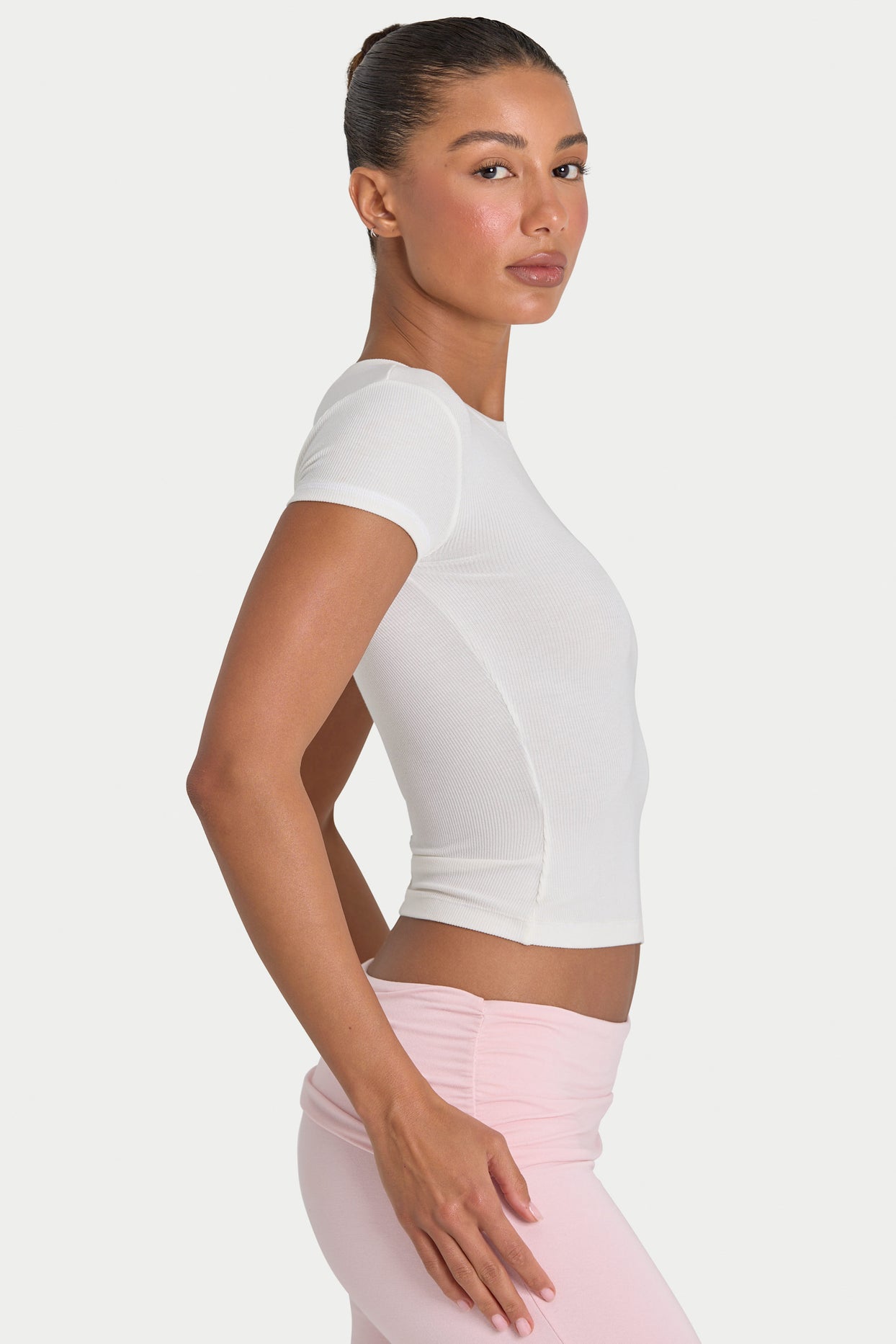 ButterCloud™ T-Shirt in Coconut - 3
